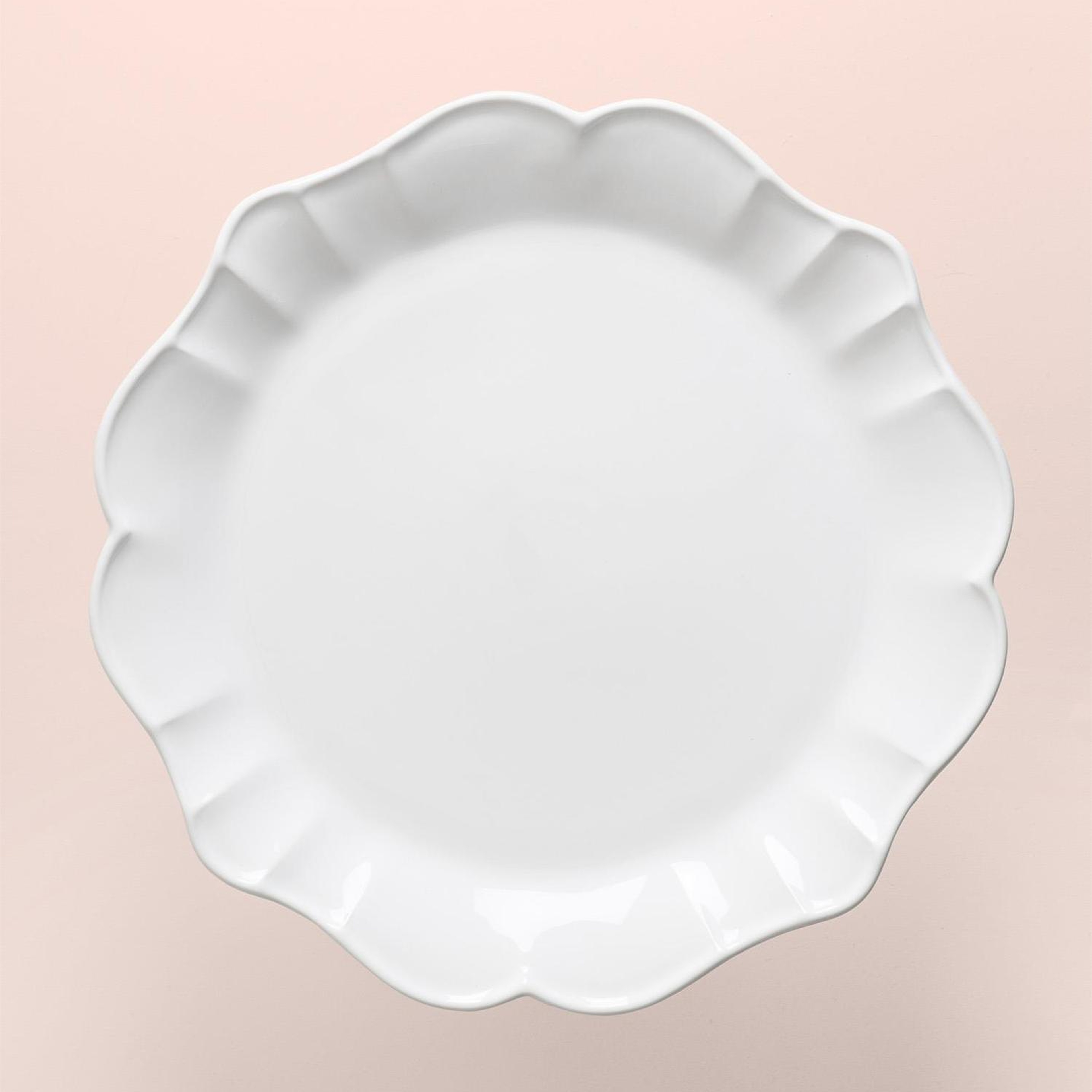 Grande Pasta Kek Standı Beyaz 32x12 cm GRD0011