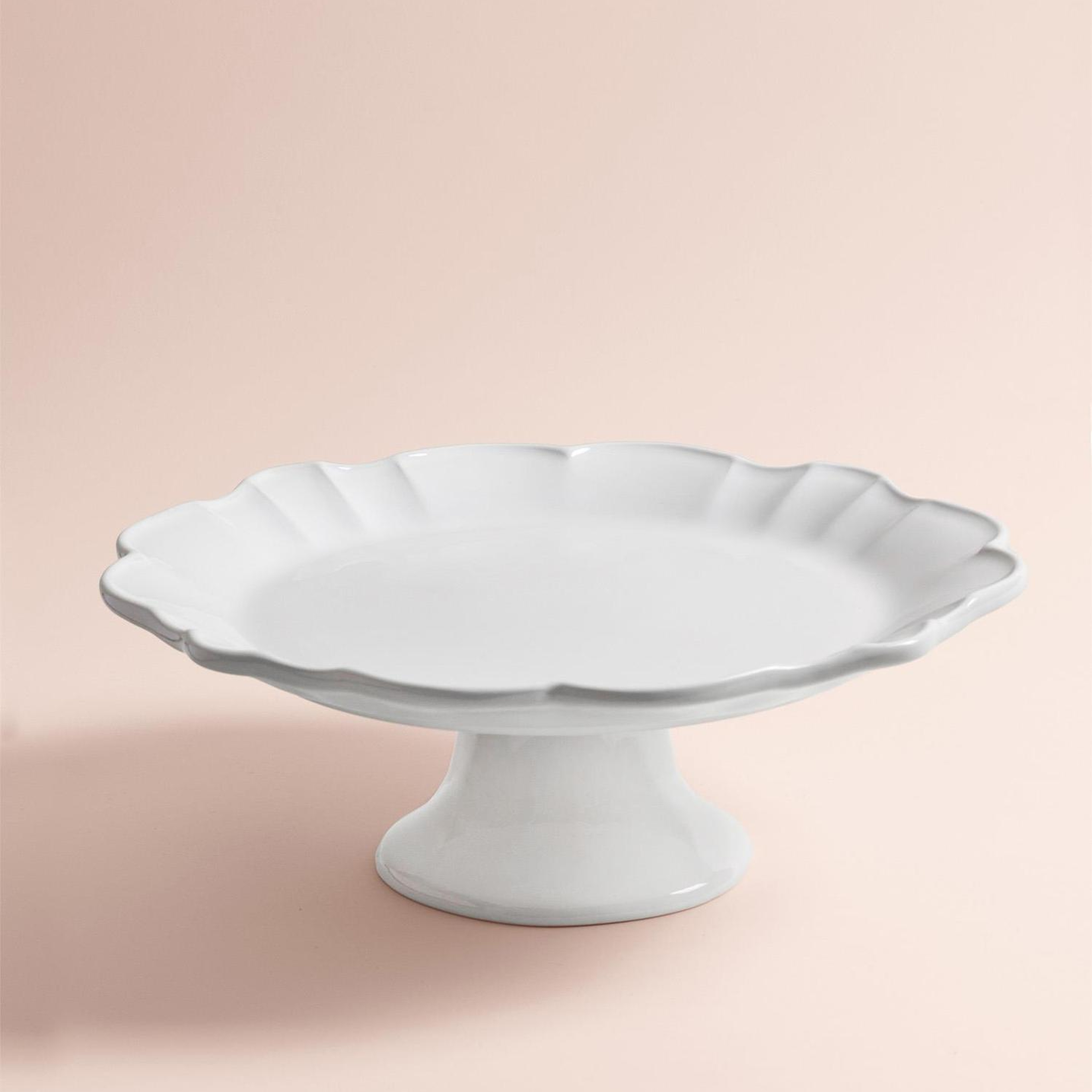 Grande Pasta Kek Standı Beyaz 32x12 cm GRD0011