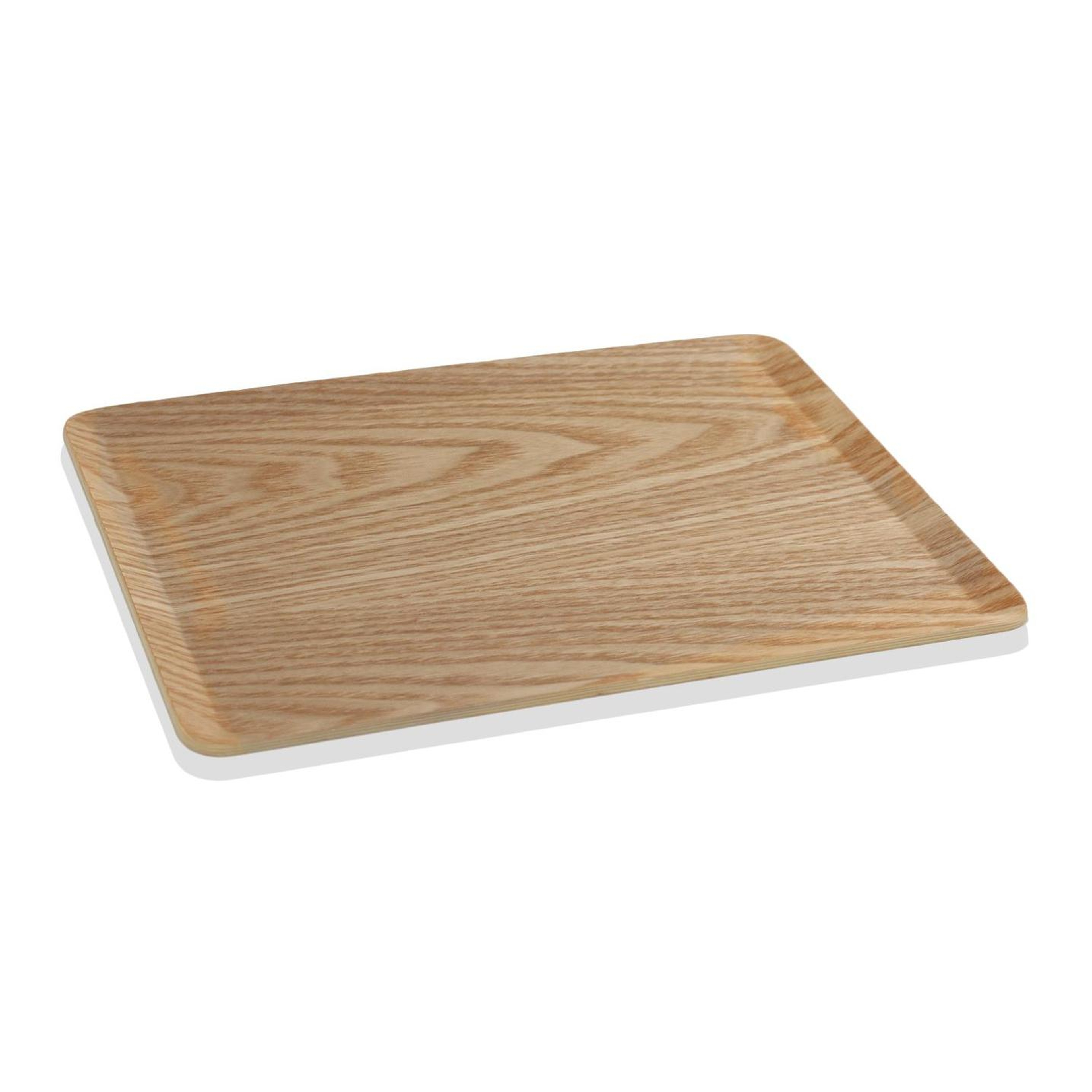 Natura Kaydırmaz Ahşap Tepsi 36x28 Cm