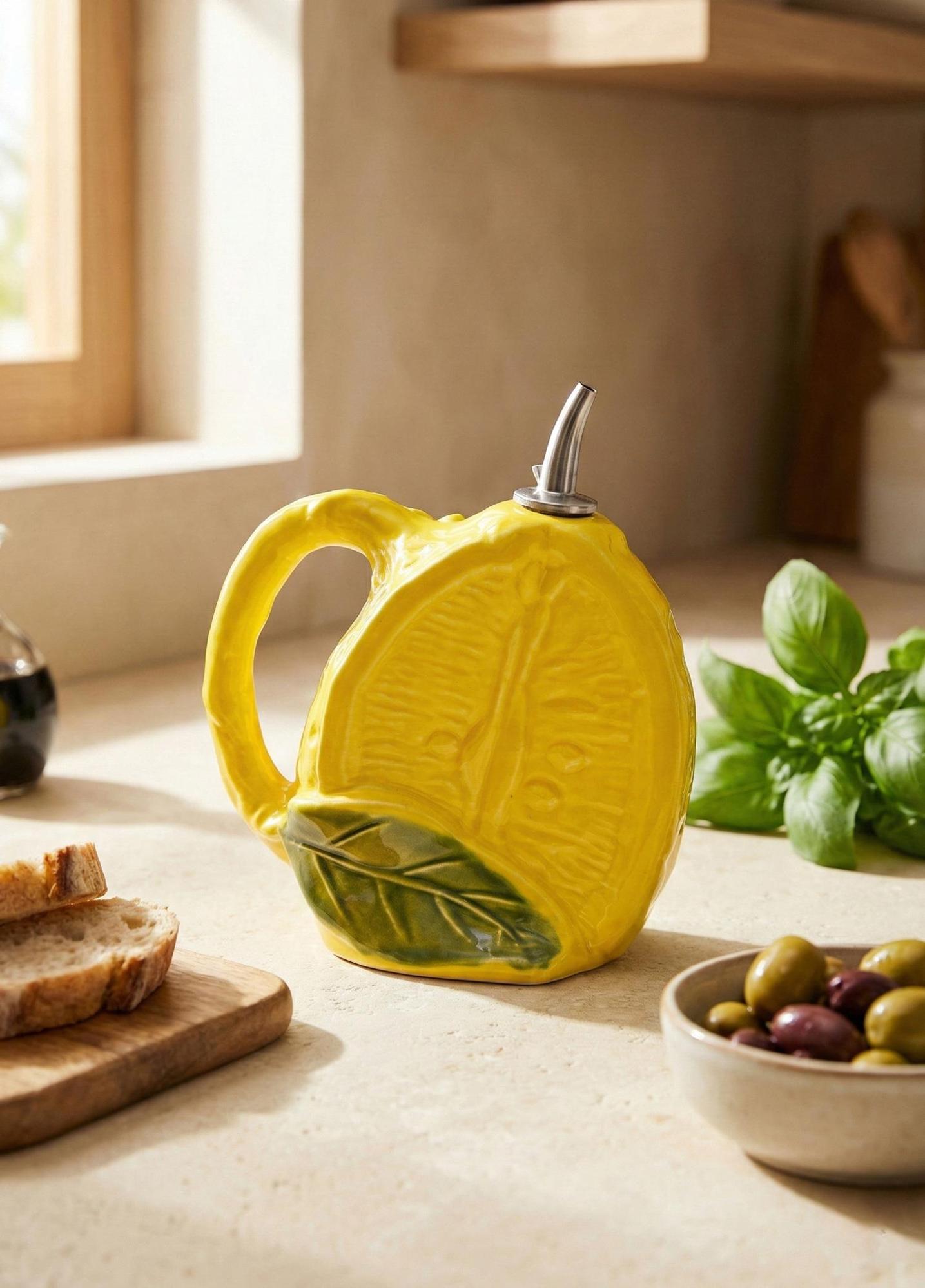 Yağdanlık Sarı 13 cm