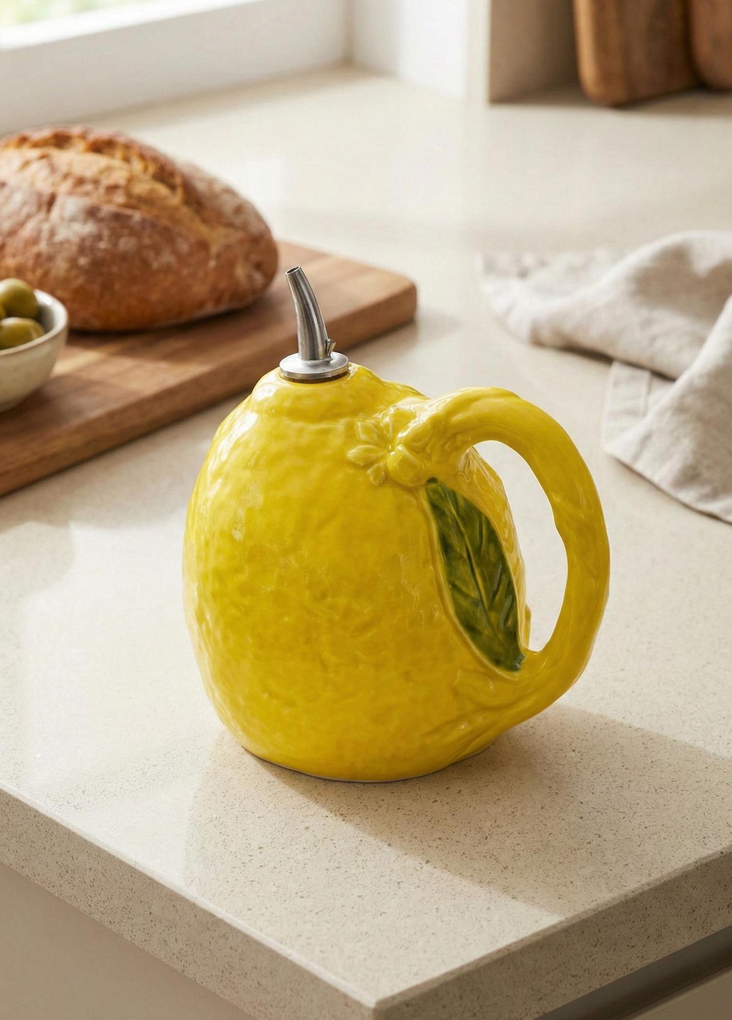 Yağdanlık Sarı 13 cm