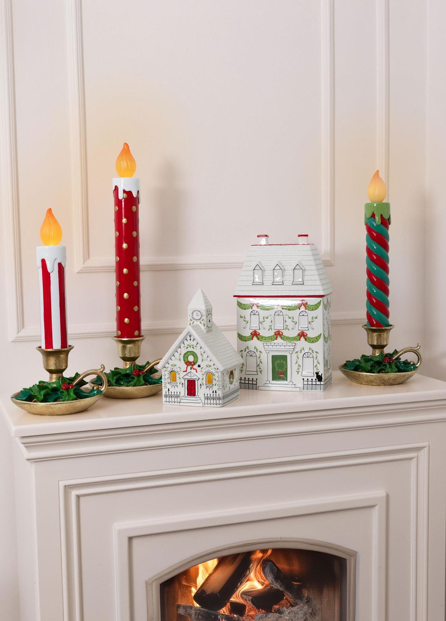 Dekoratif Kurabiye Kavanozu Ev 19x12x30 cm