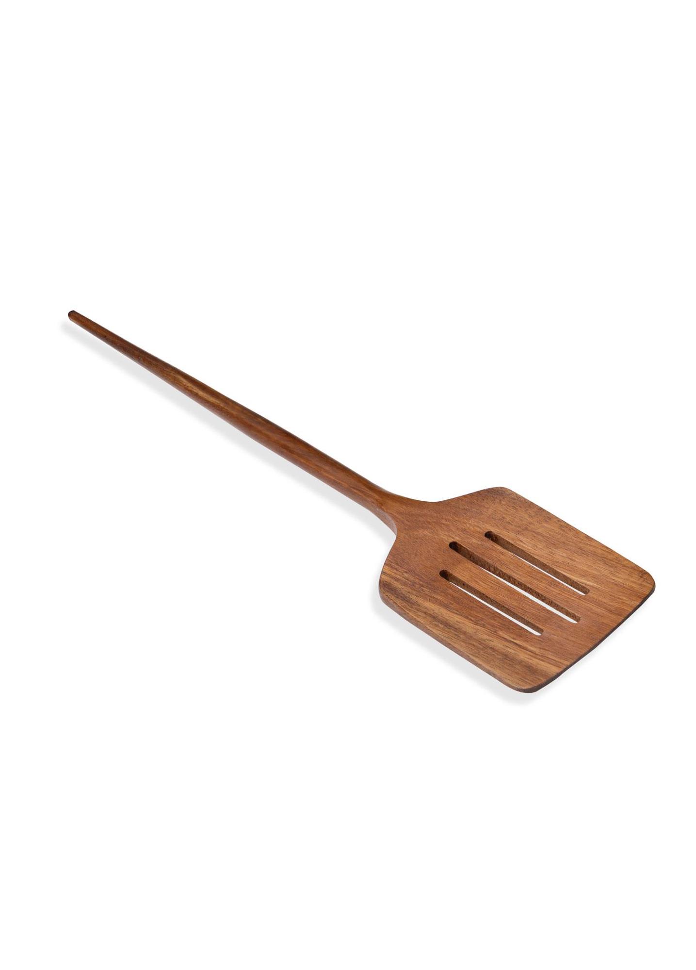 Natura Akasya Delikli Spatula 35x8 cm