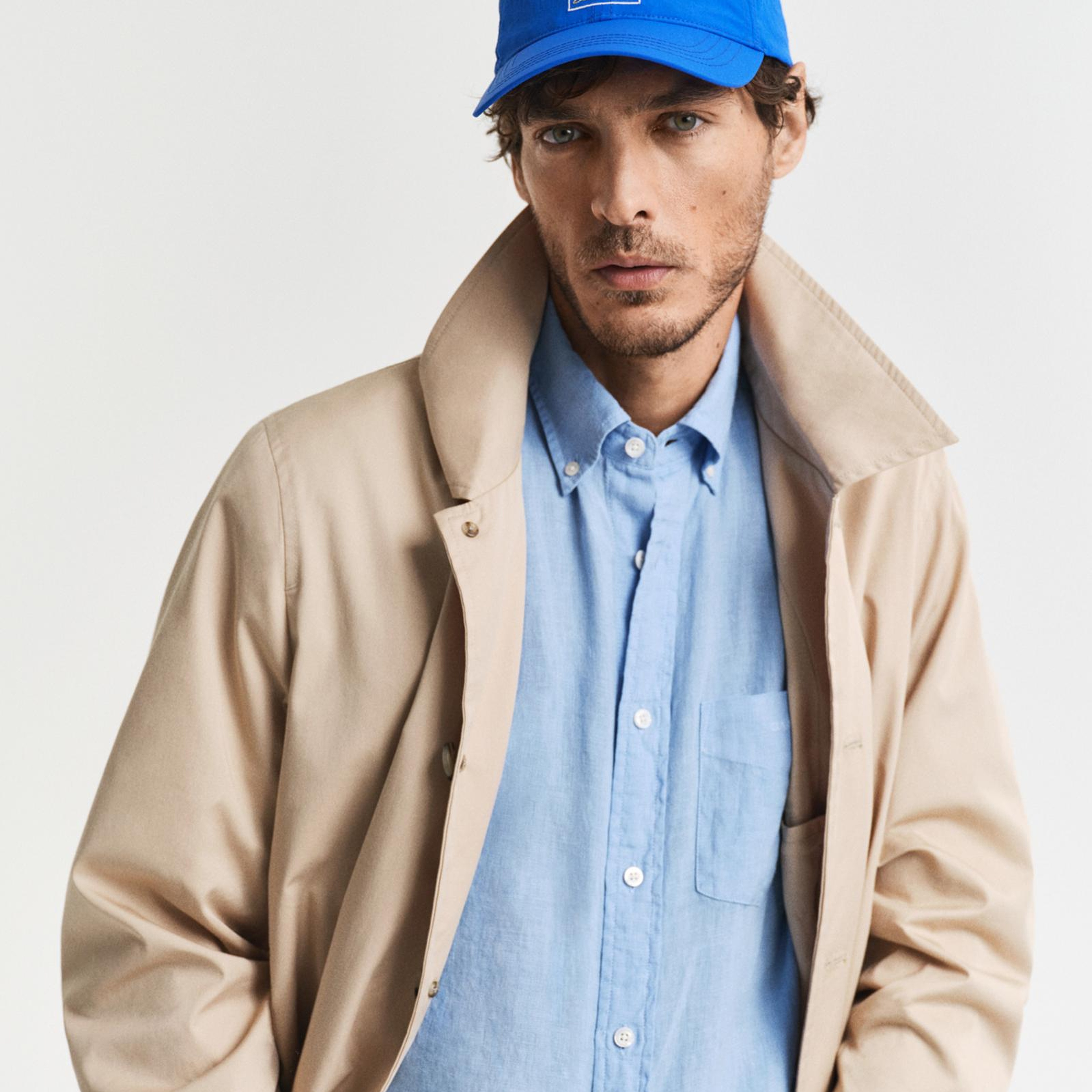 GANT Unisex Lacivert Logolu Şapka