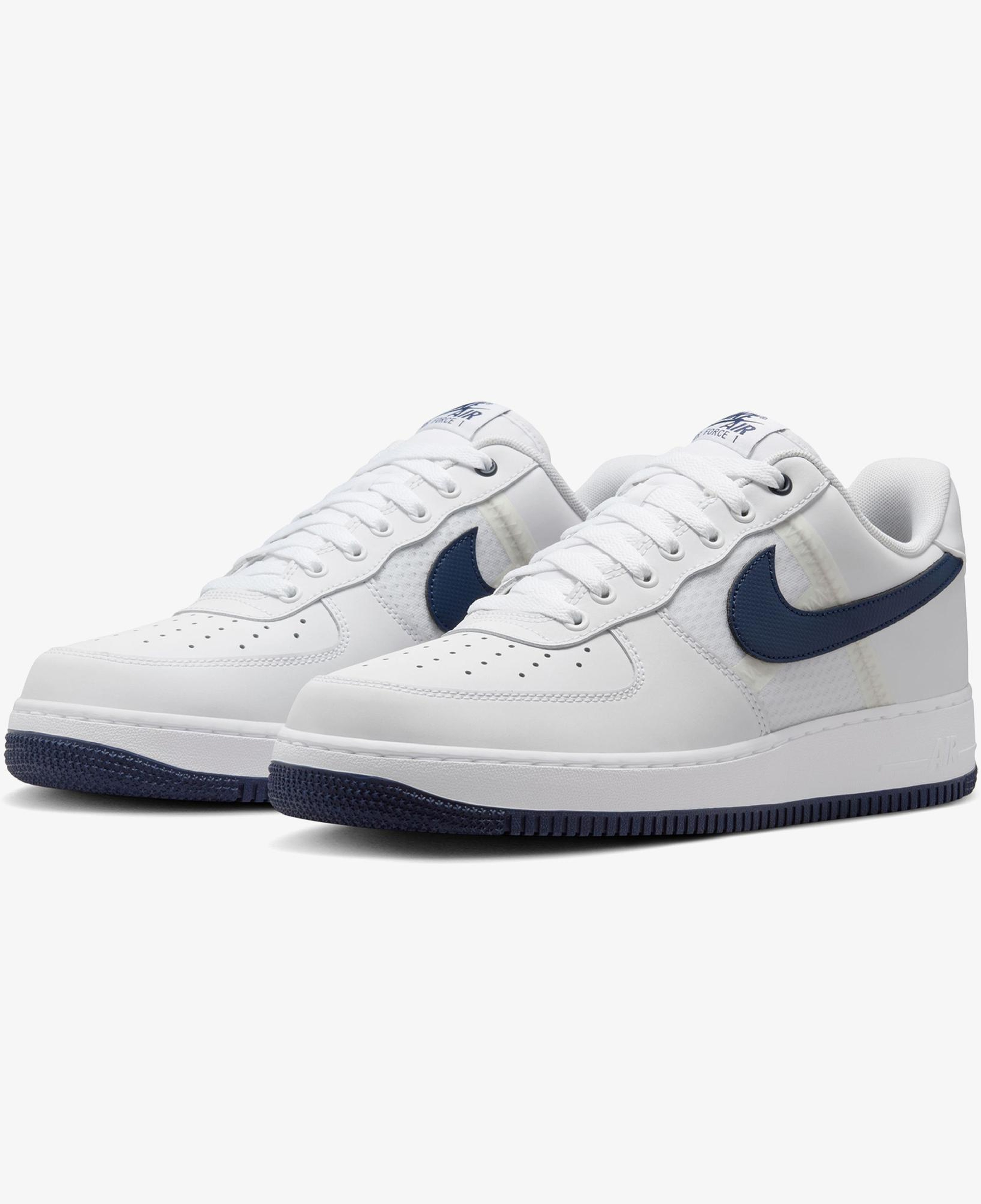 Nike Air Force 1 '07 LV8 Erkek Beyaz Spor Ayakkabı