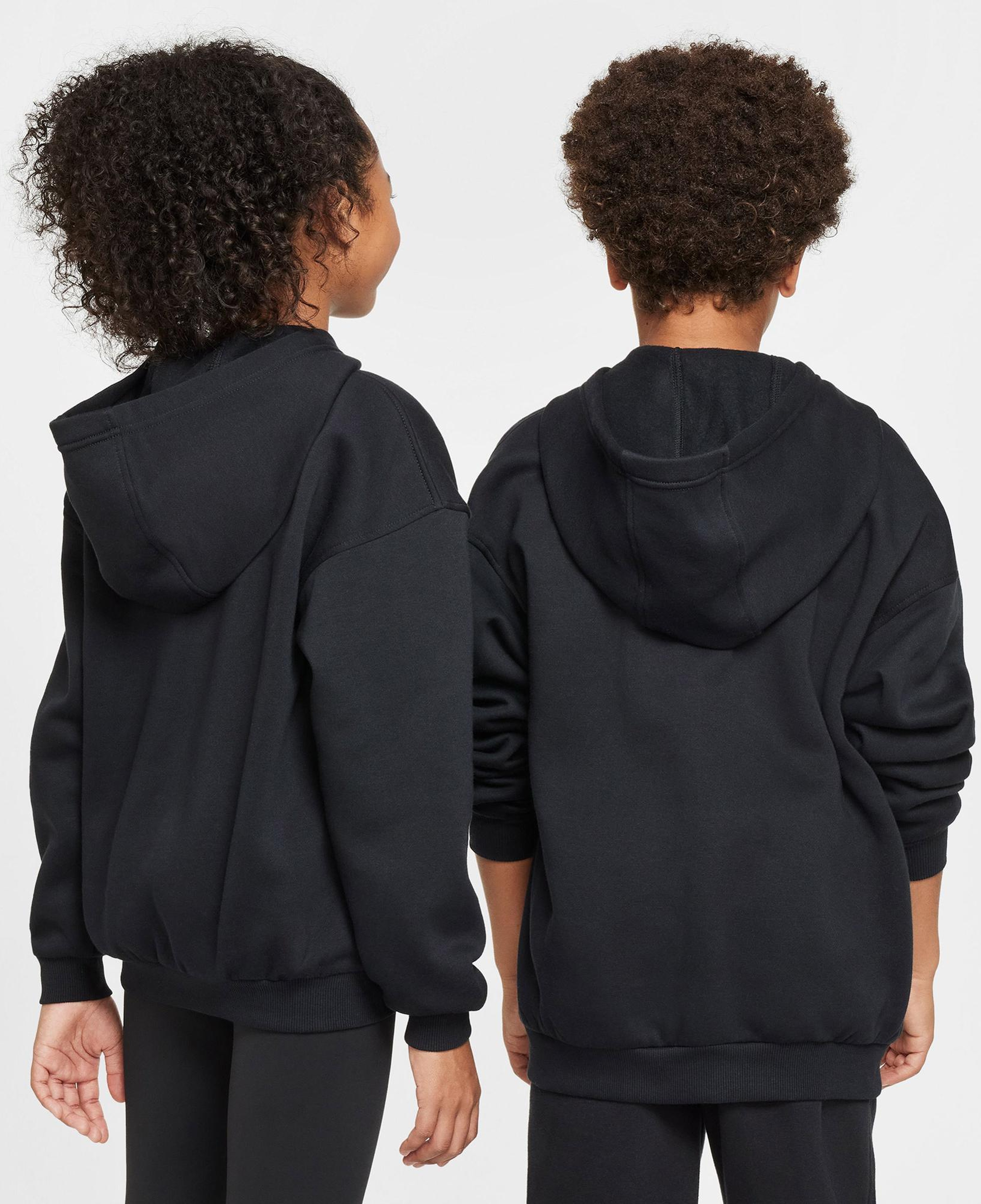 Nike Sportswear Club Fleece Çocuk Siyah Hoodie