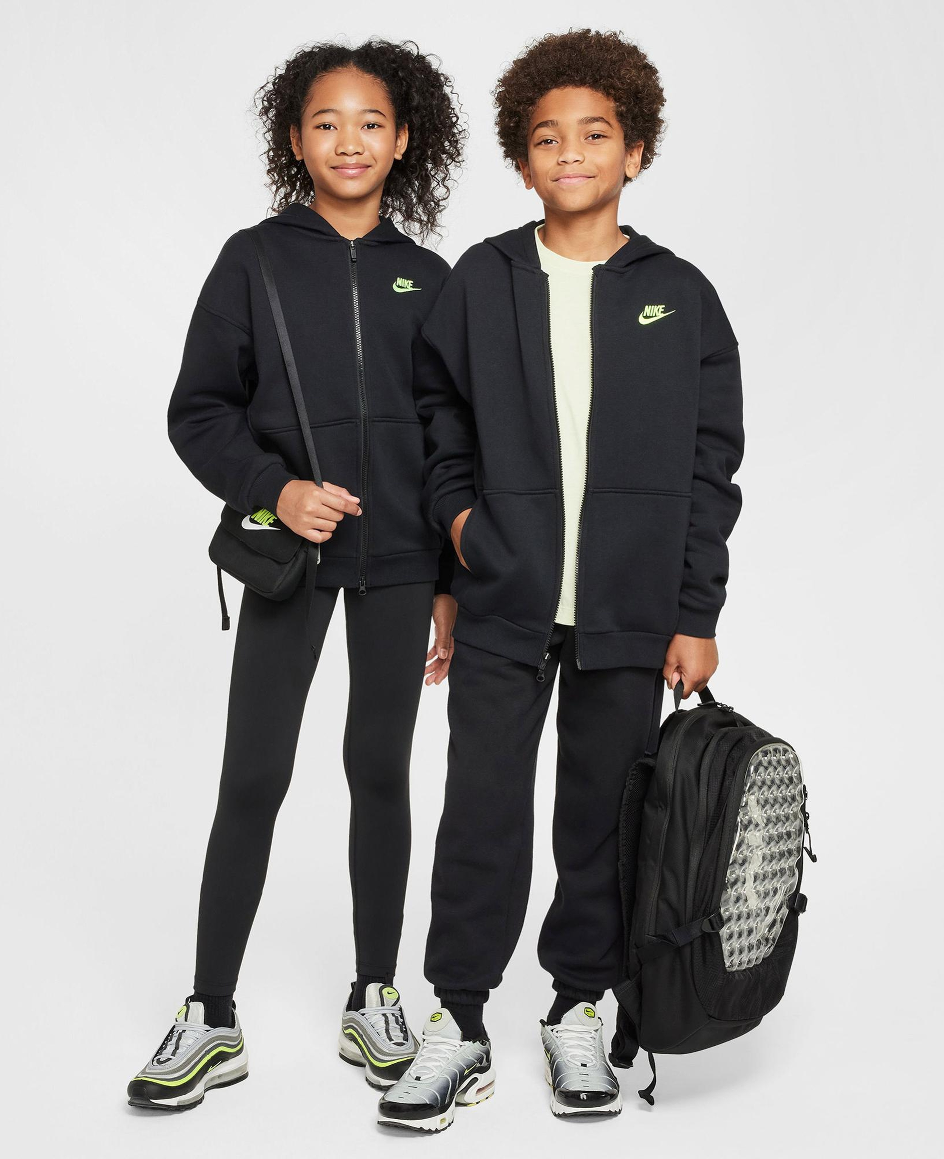 Nike Sportswear Club Fleece Çocuk Siyah Hoodie