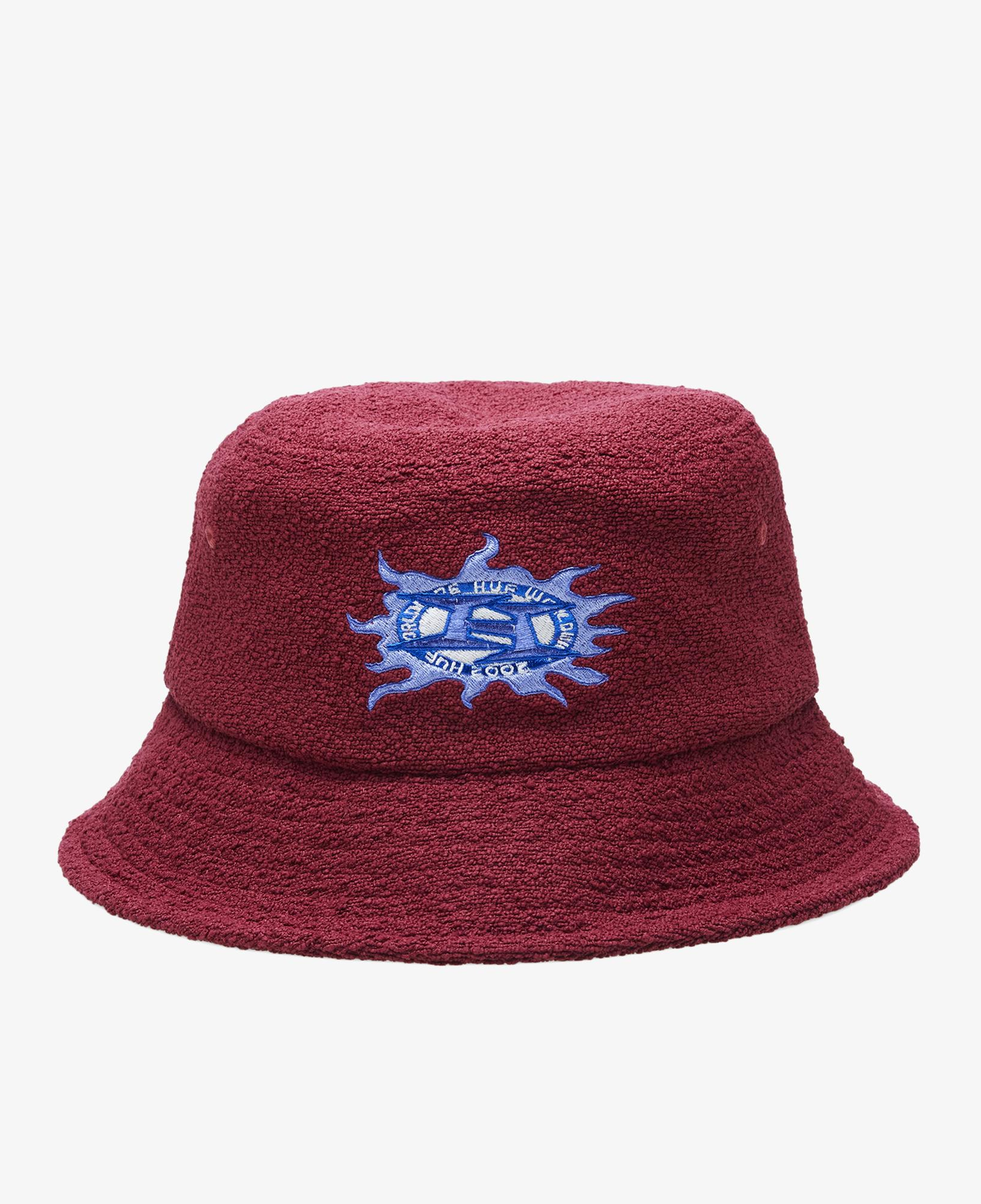 HUF Fire Erkek Bordo Şapka