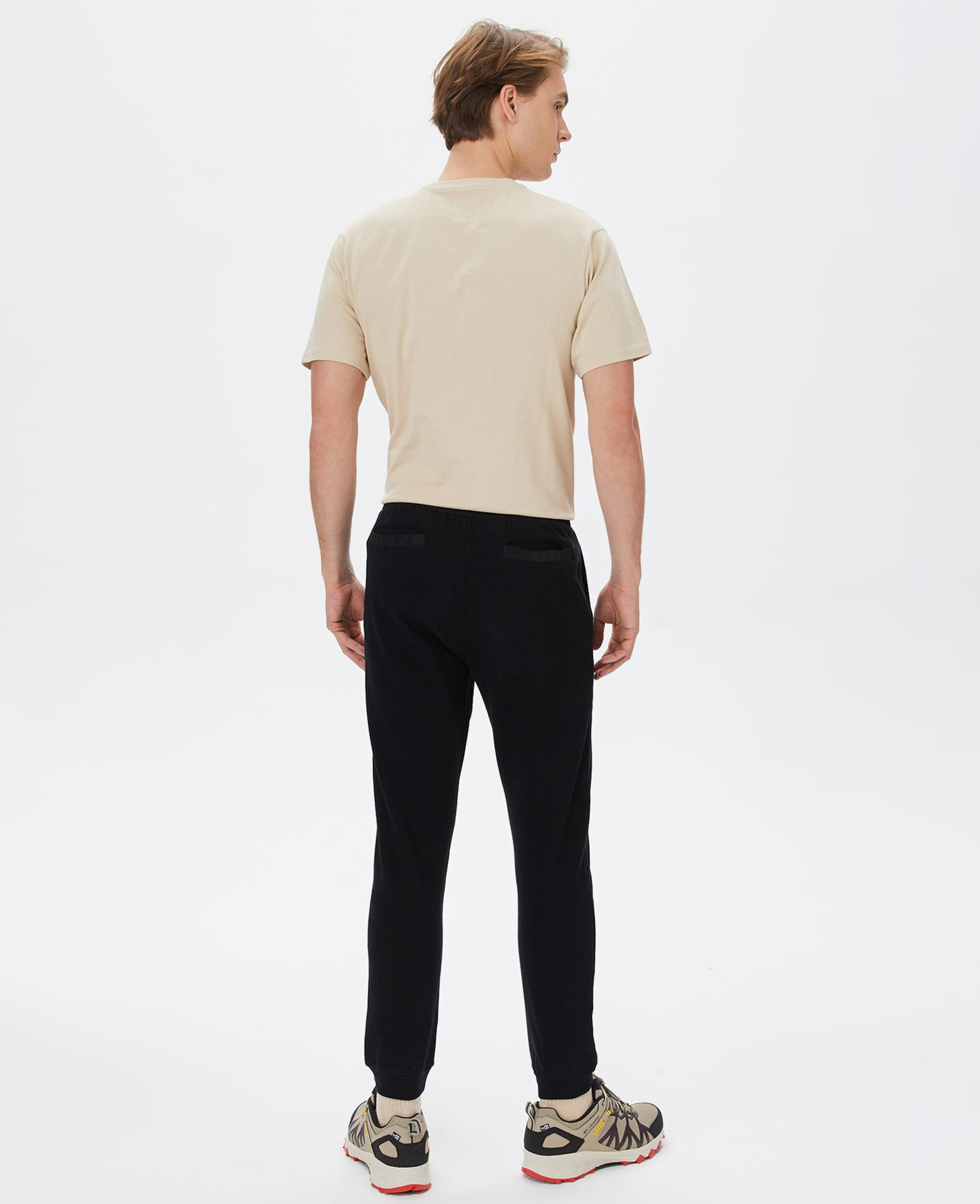 The Stay Line Leo Erkek Siyah Eşofman Altı