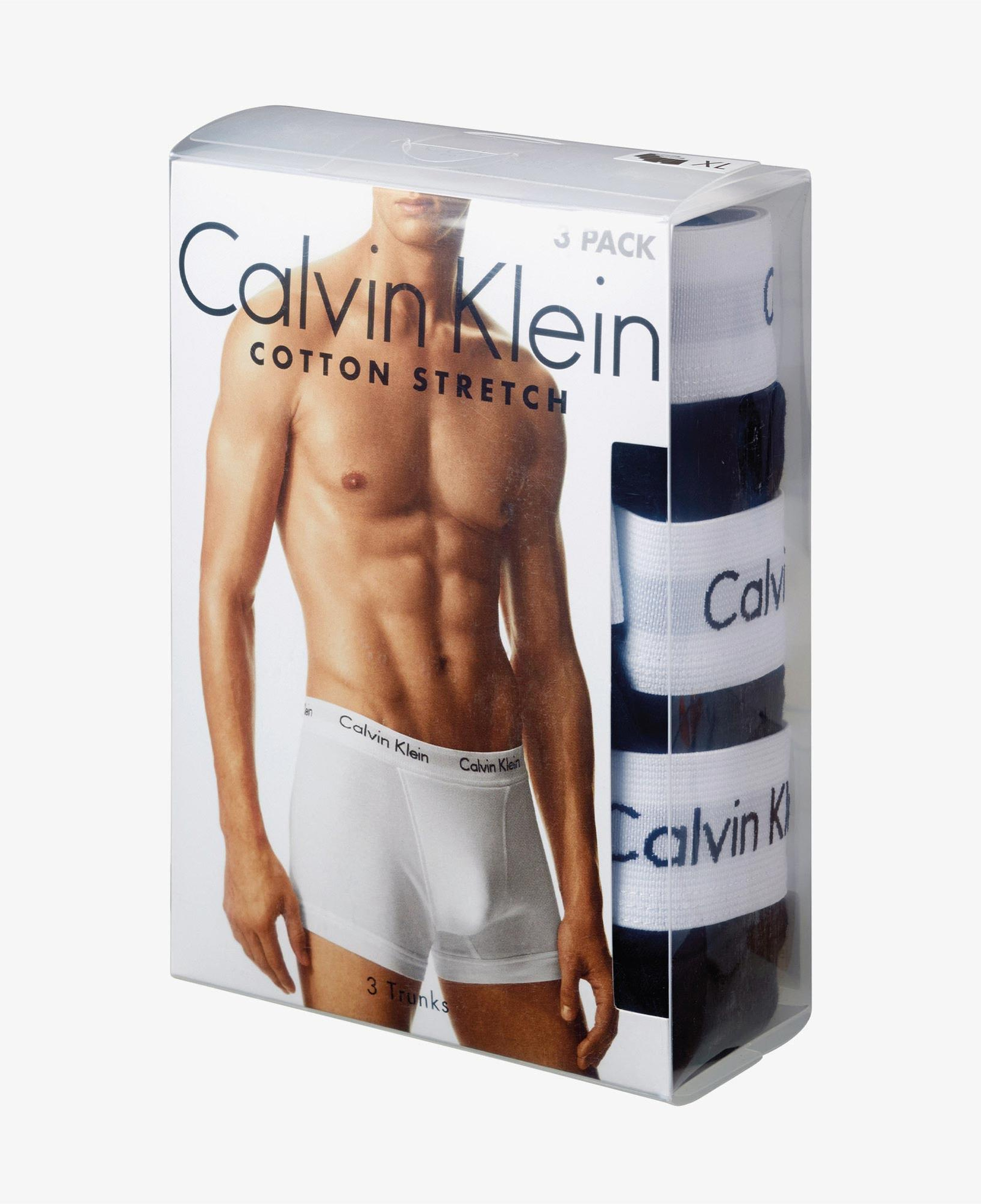 Calvin Klein 3'lü Trunk Erkek Siyah/Gri Boxer