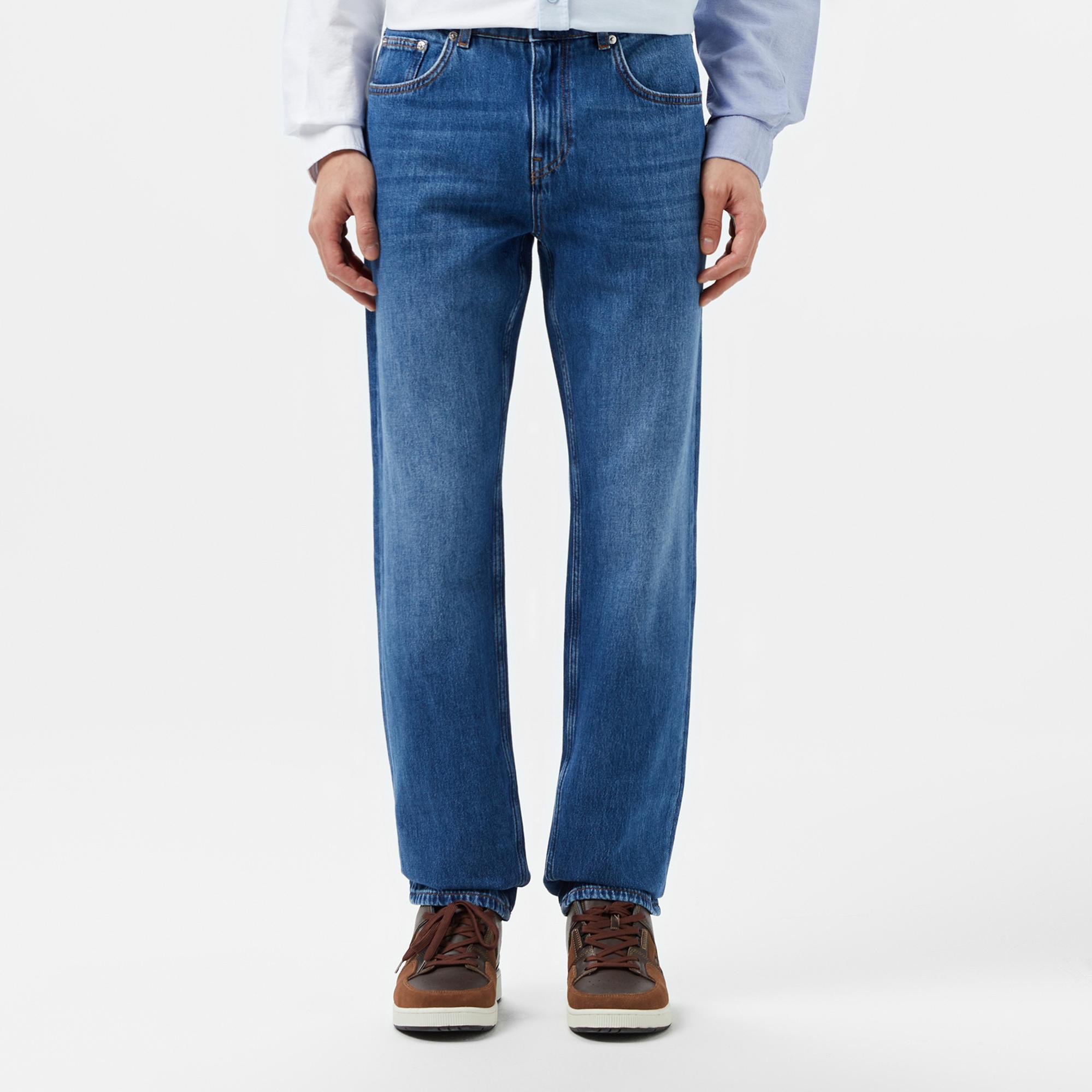 Lacoste Erkek Koyu Mavi Jean Pantolon