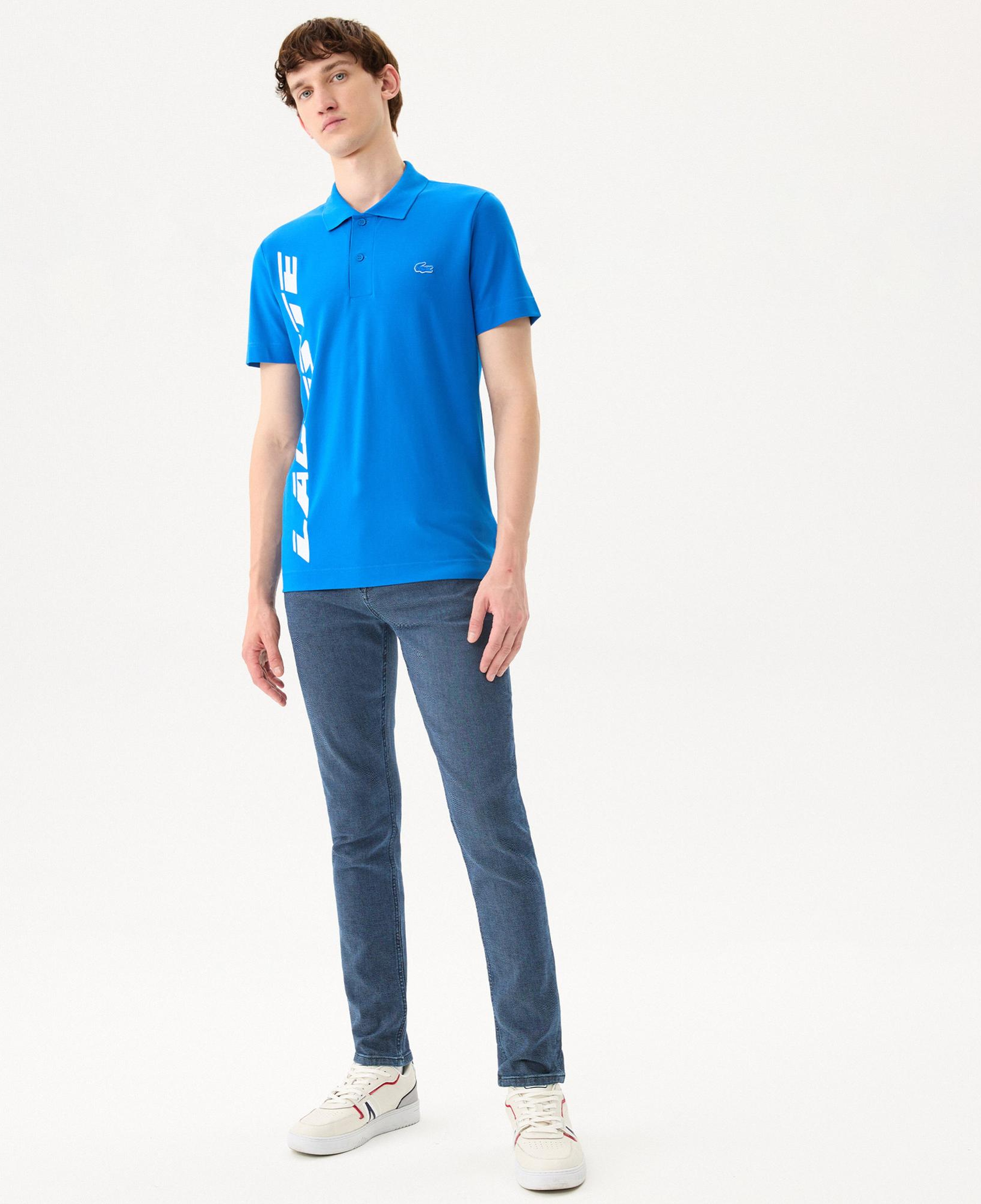 Lacoste Erkek Slim Fit Mavi Jean Pantolon