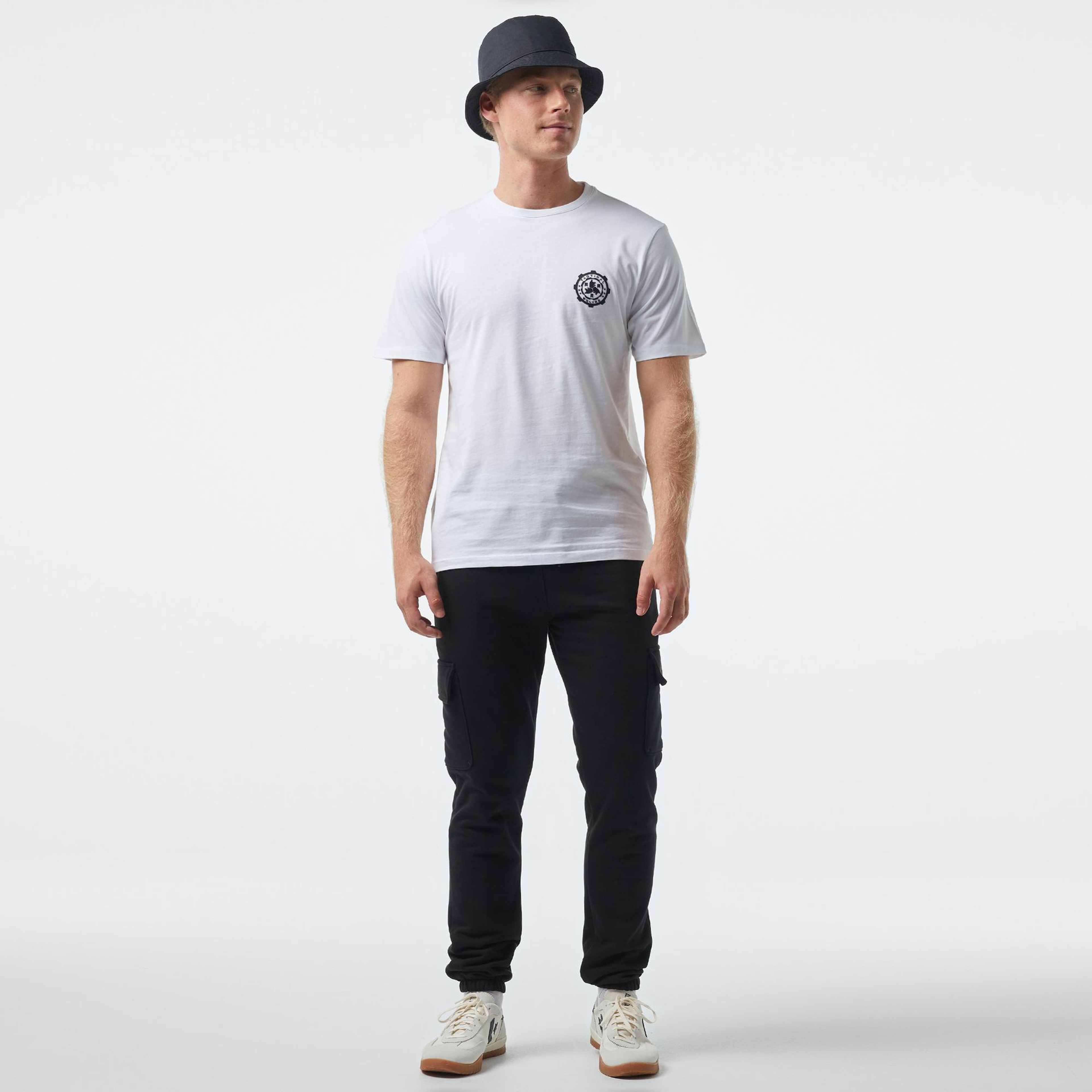 Tactical Wolves Classic Erkek Beyaz T-Shirt