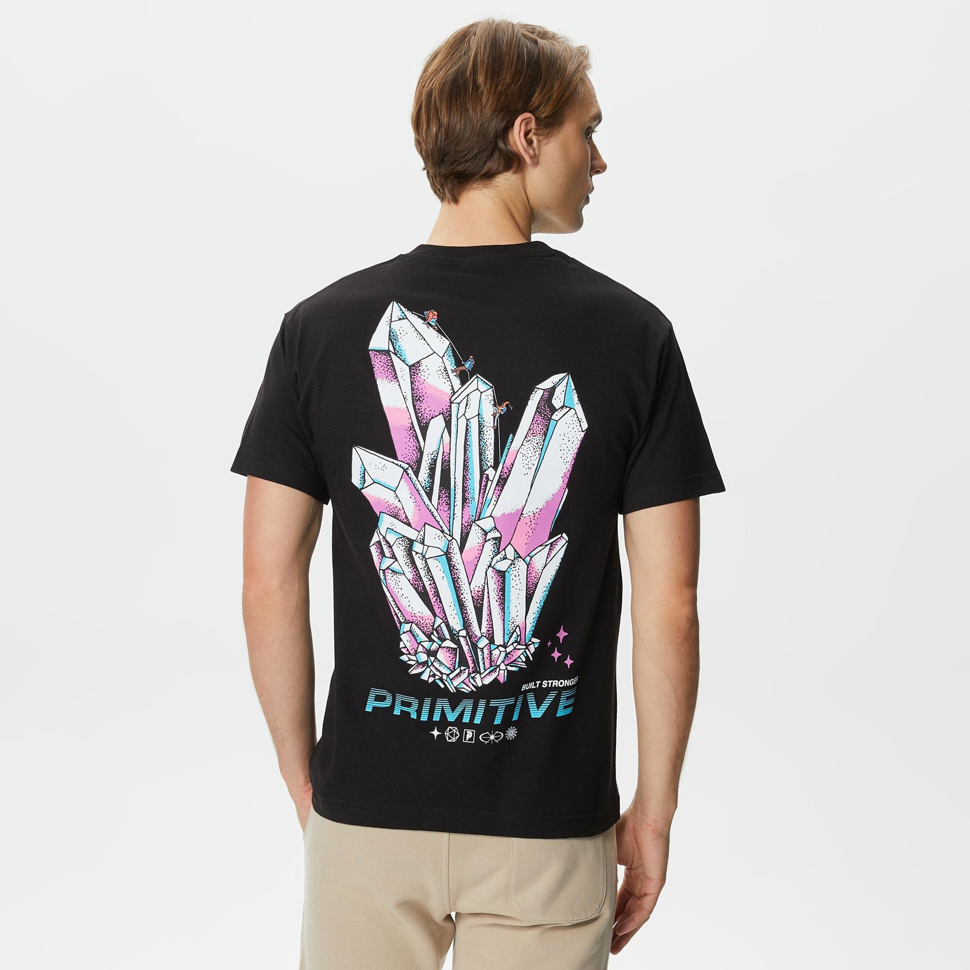 Primitive Zenith Erkek Siyah T-Shirt