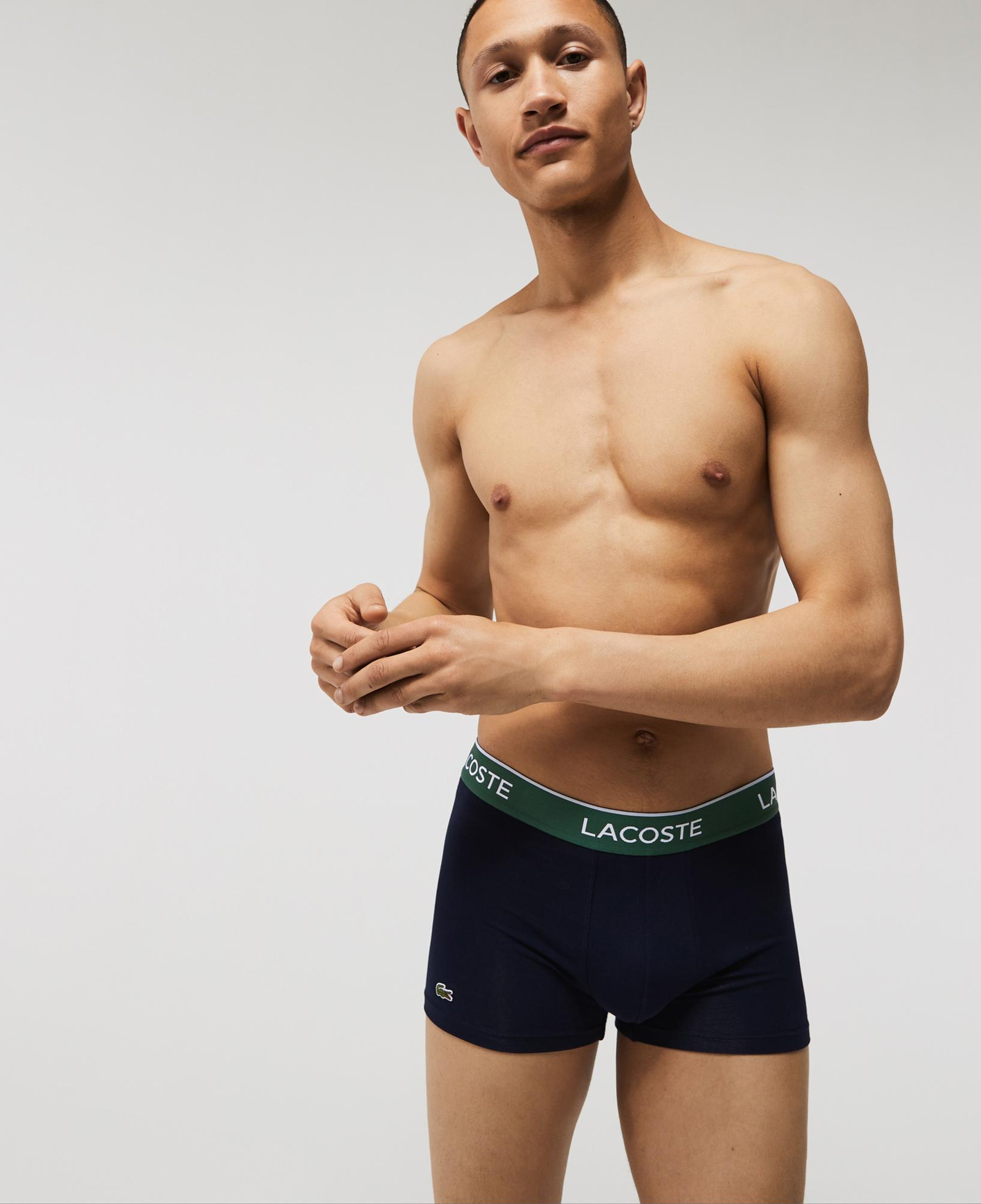 Lacoste Erkek 3'lü Lacivert Boxer