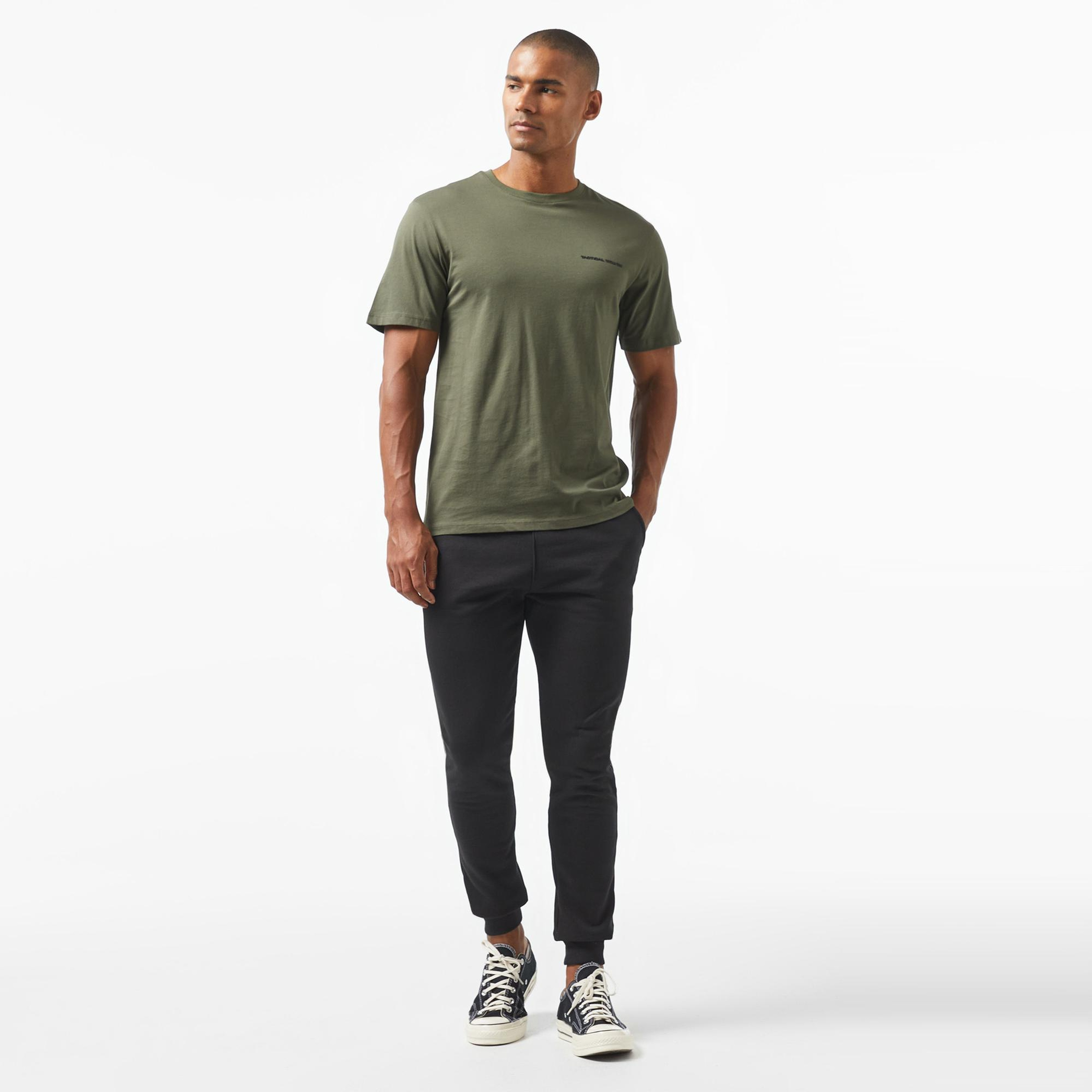 Tactical Wolves Classic Erkek Yeşil T-Shirt