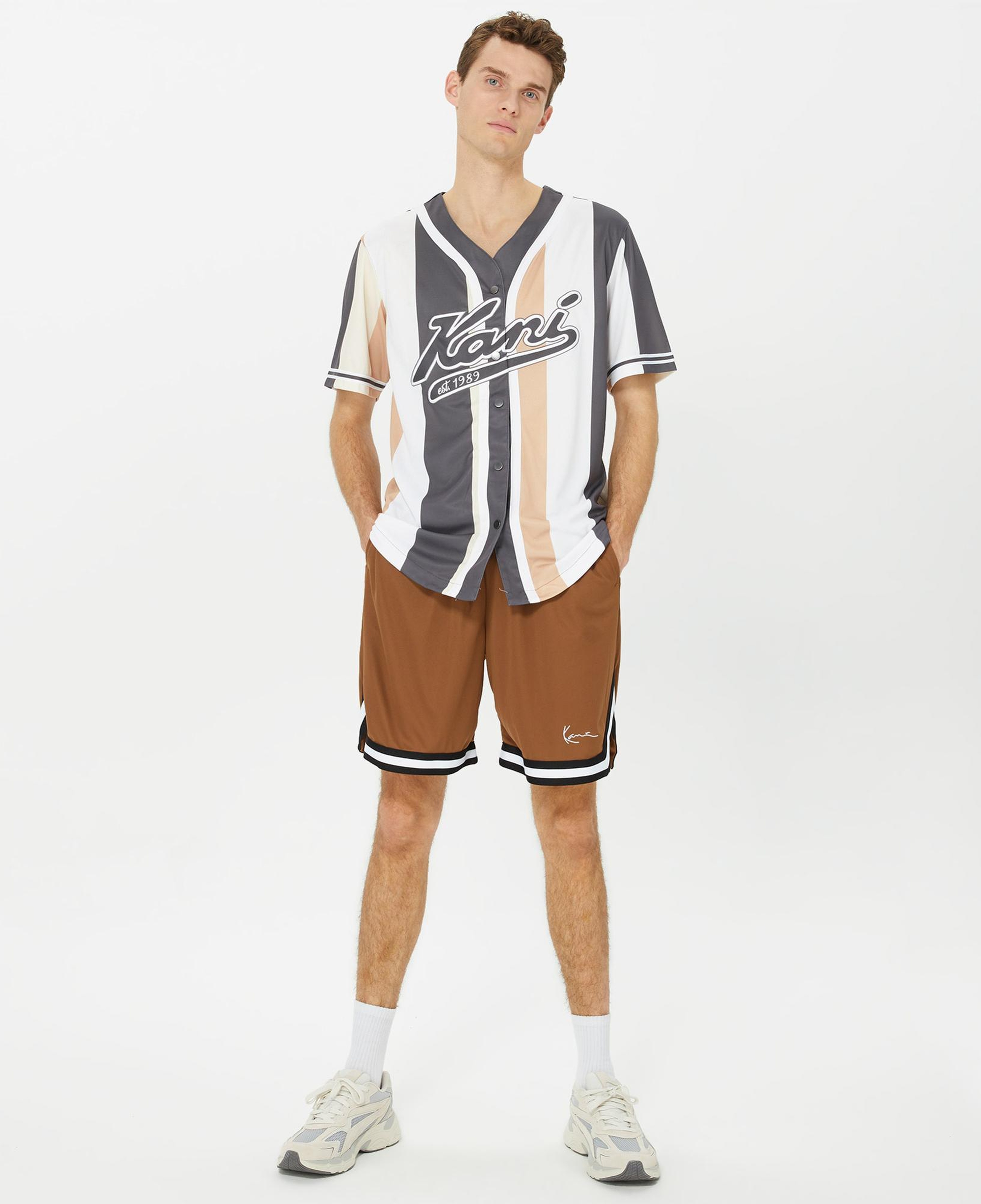 Karl Kani Sleeve Erkek Renkli Gömlek