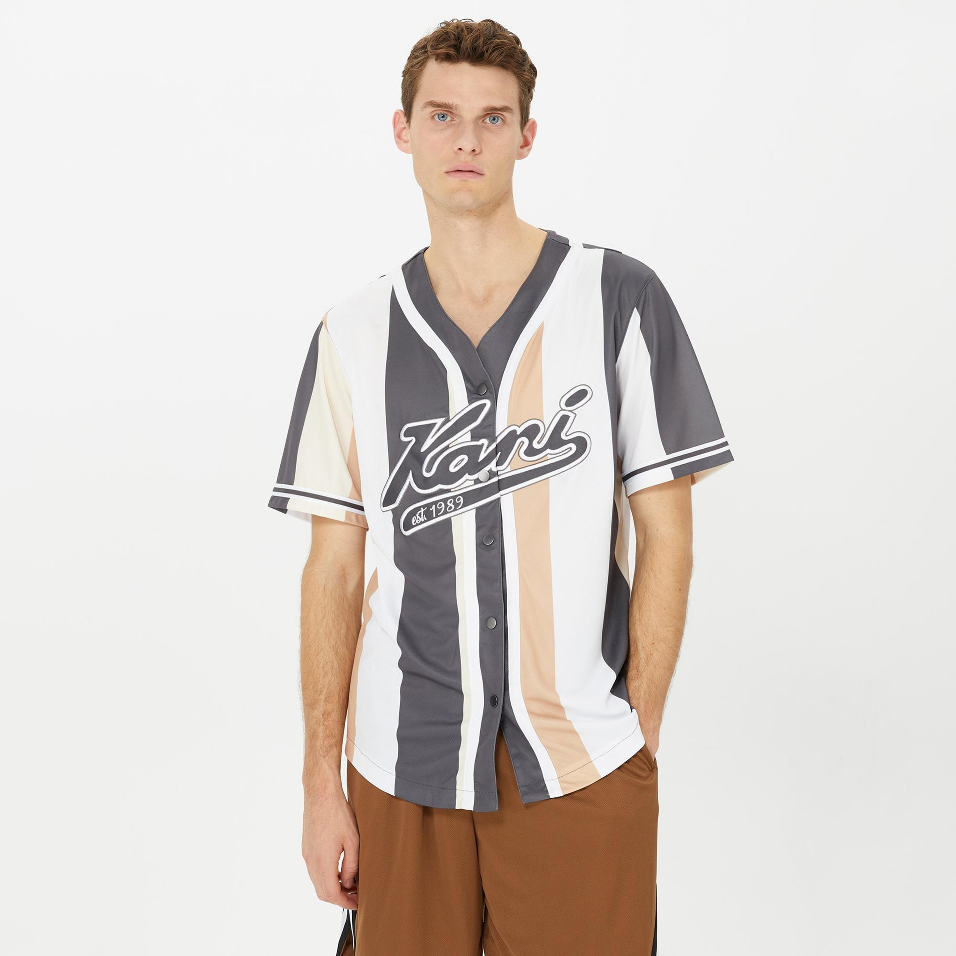 Karl Kani Sleeve Erkek Renkli Gömlek