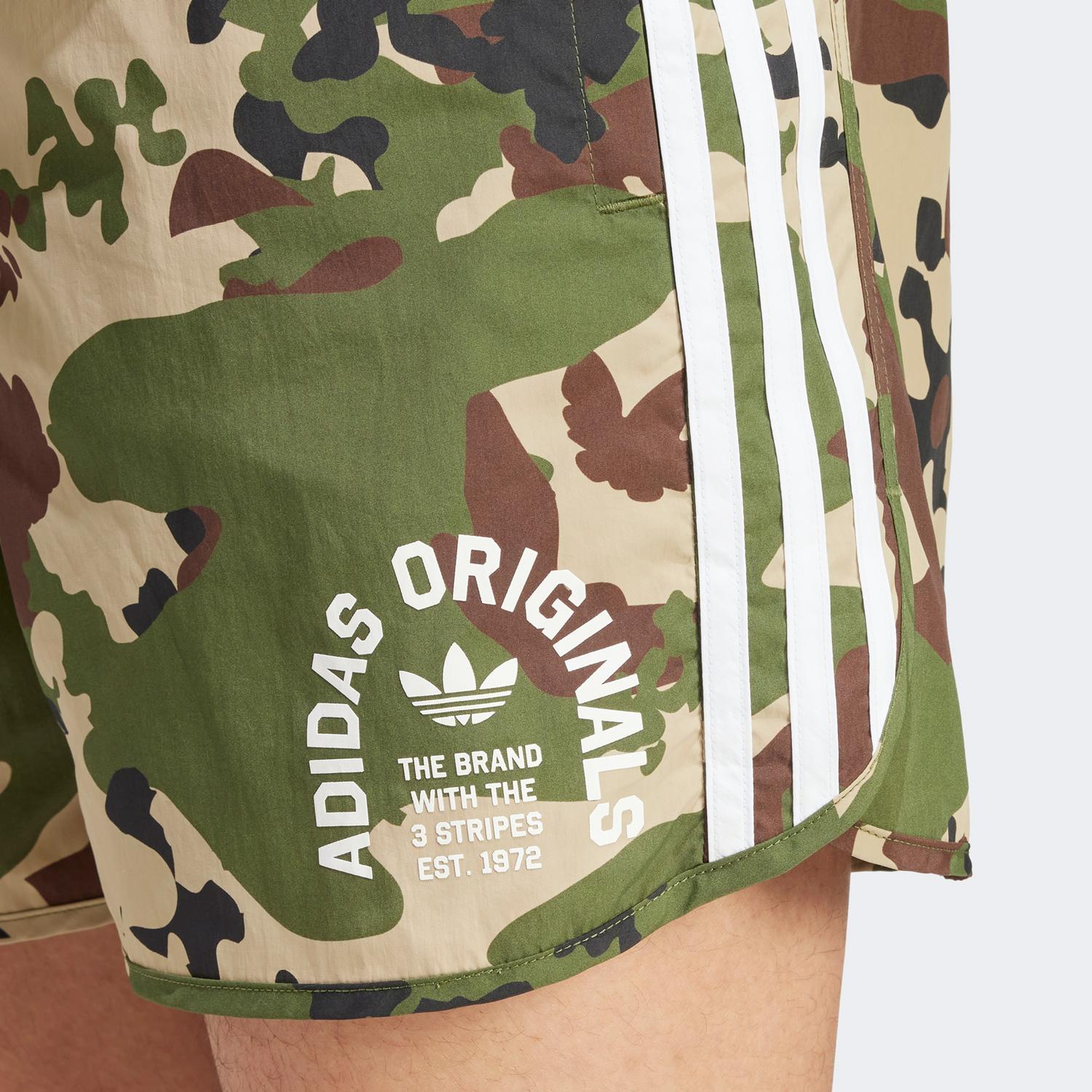 adidas Originals Camo s Hf Erkek Yeşil Şort