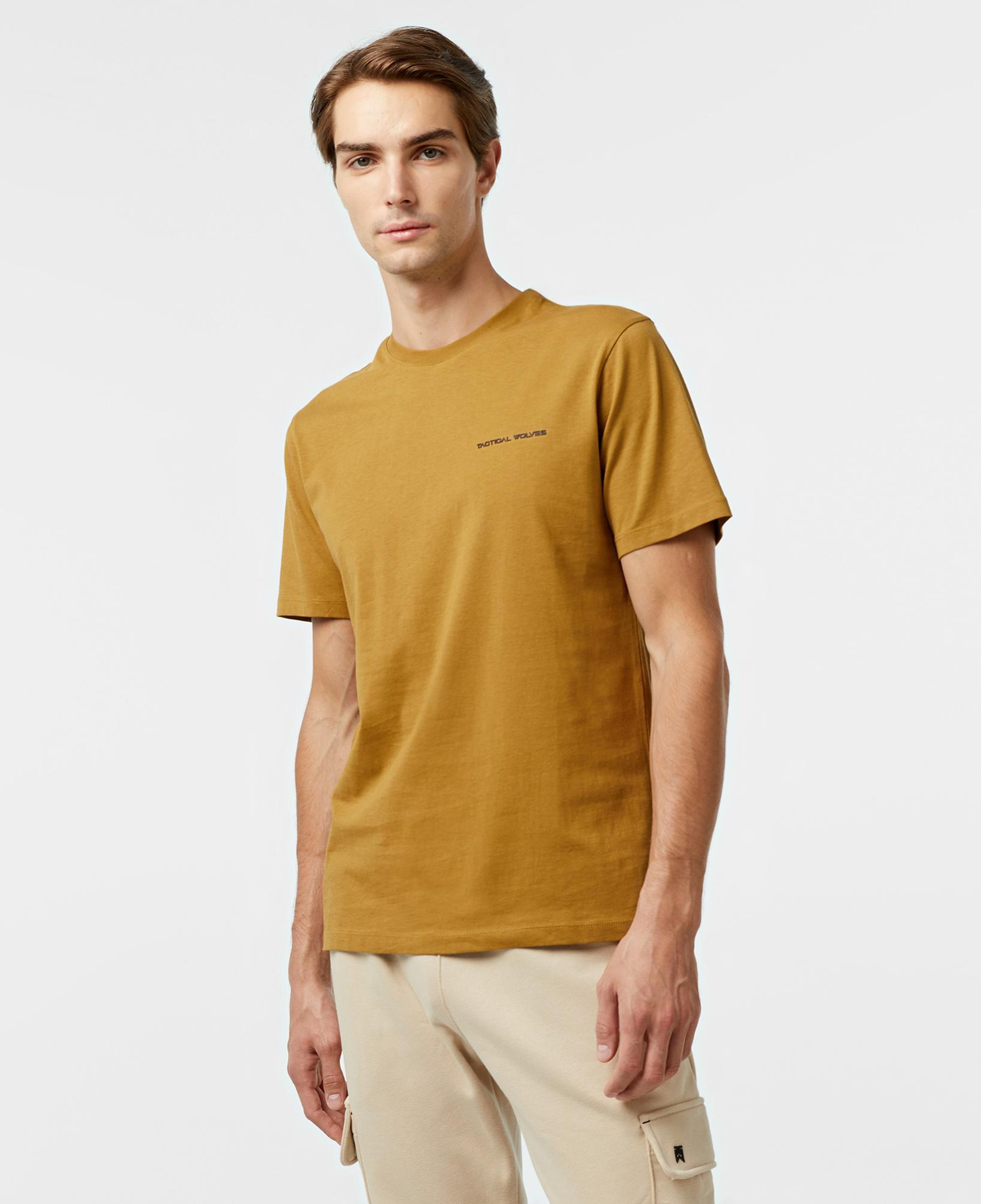 Tactical Wolves Classic Erkek Kahverengi T-Shirt