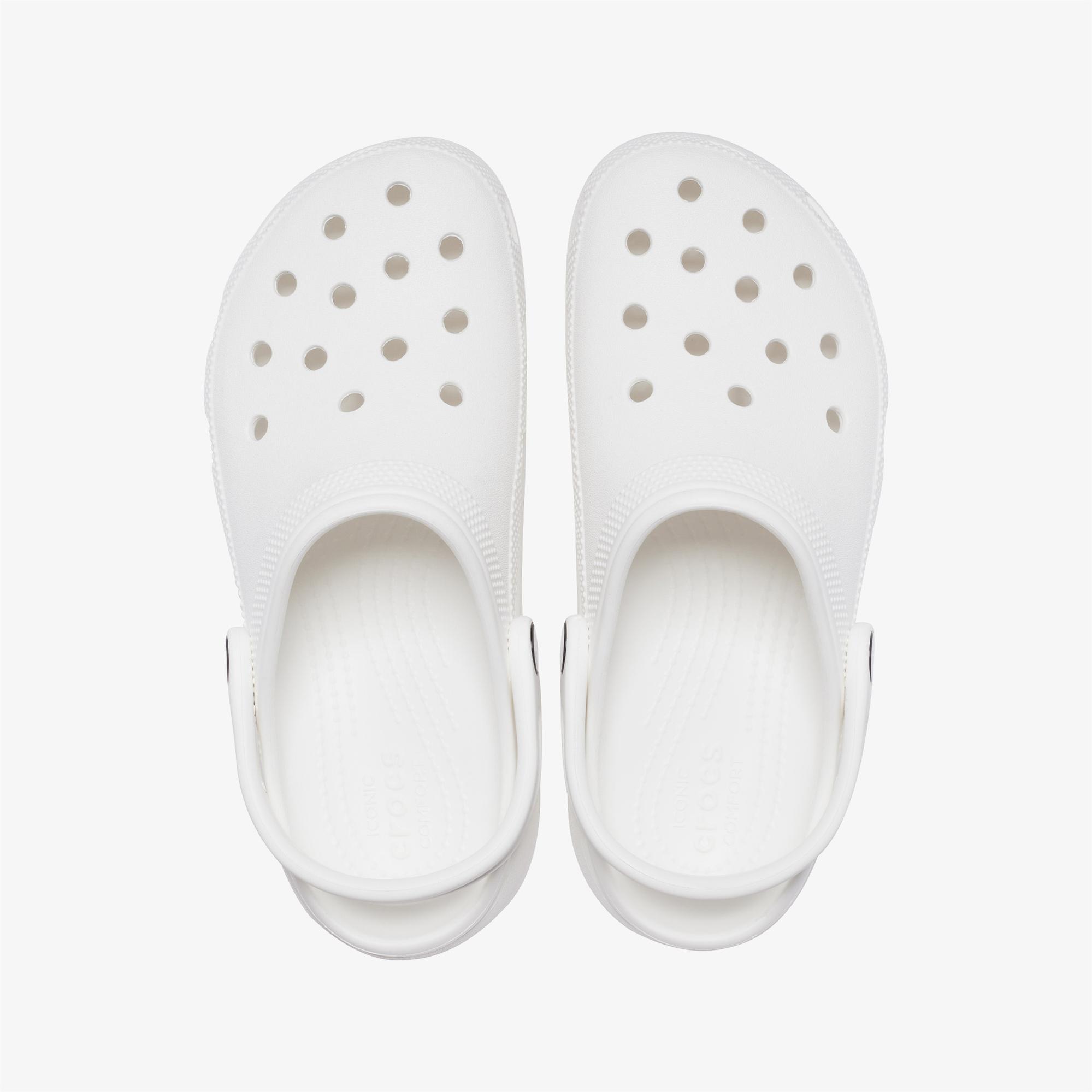Crocs Classic Platform Clog Unisex Beyaz Terlik