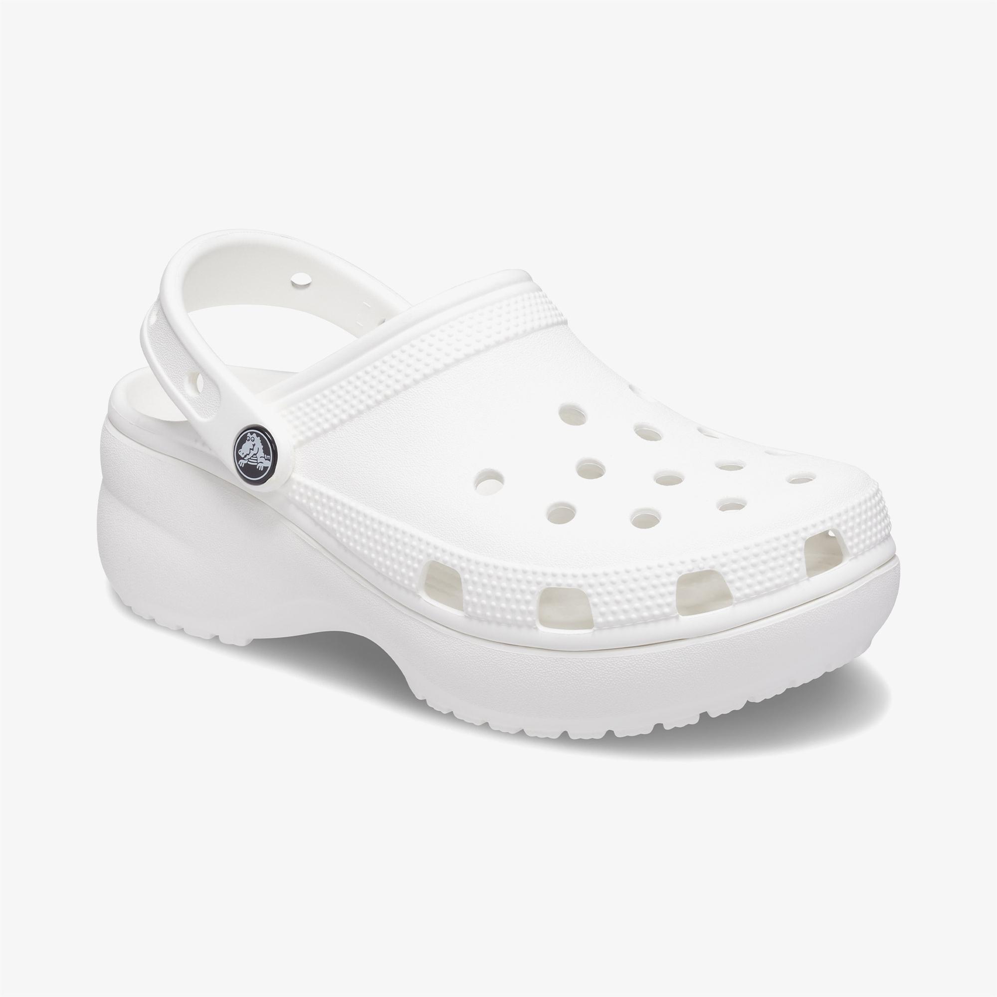 Crocs Classic Platform Clog Unisex Beyaz Terlik