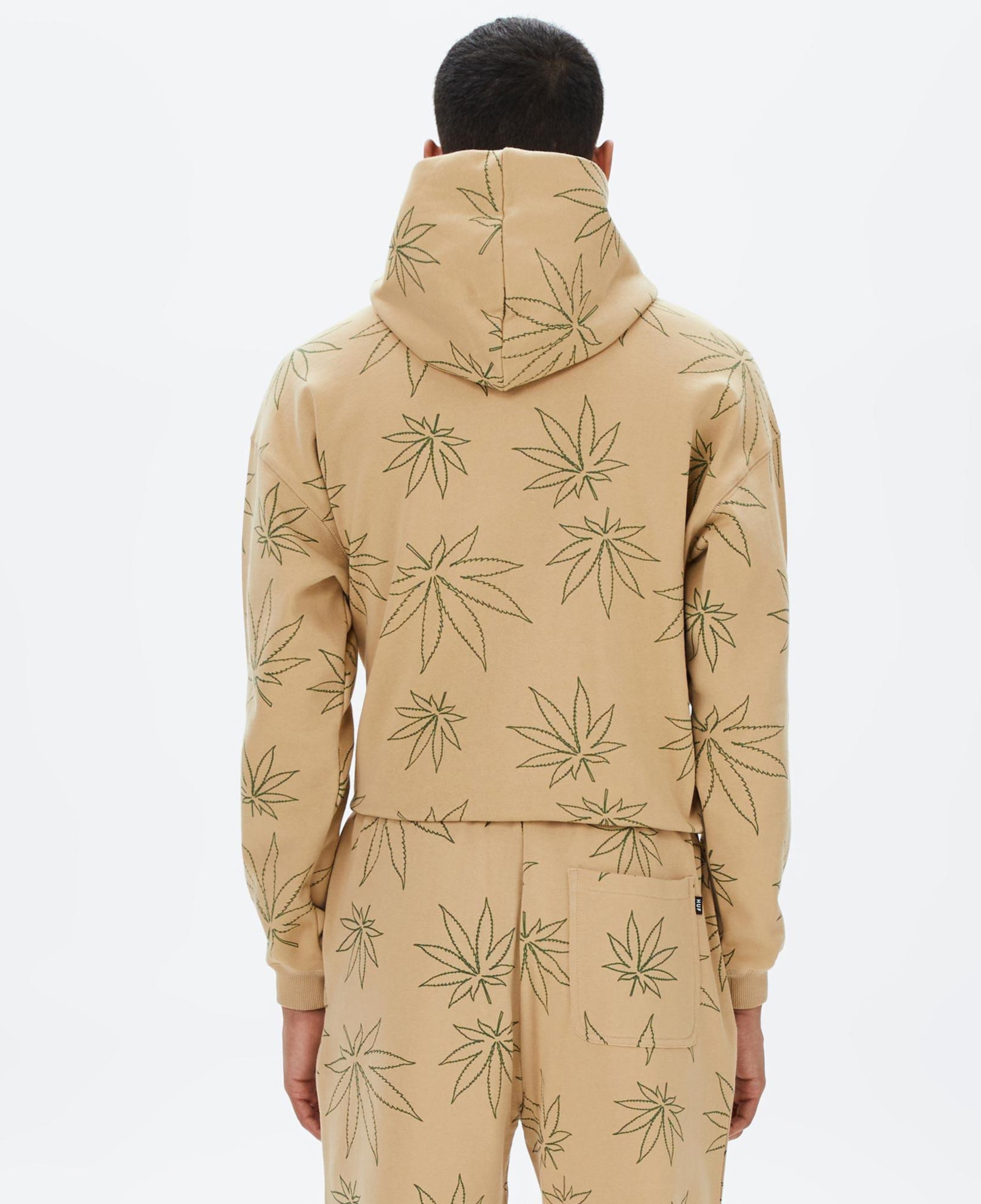 HUF Plantlife Erkek Bej Hoodie