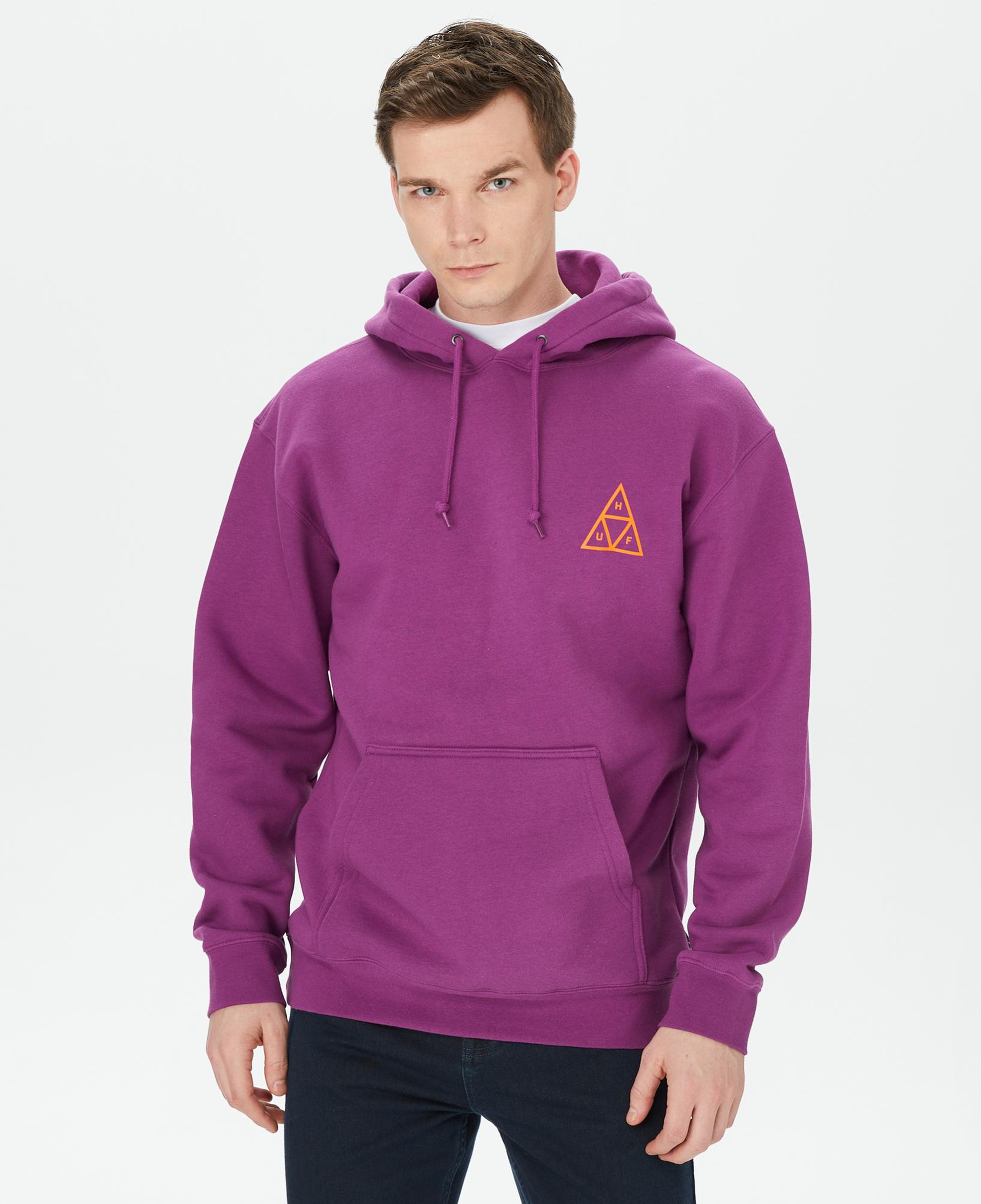 HUF Set Tt Erkek Mor Hoodie