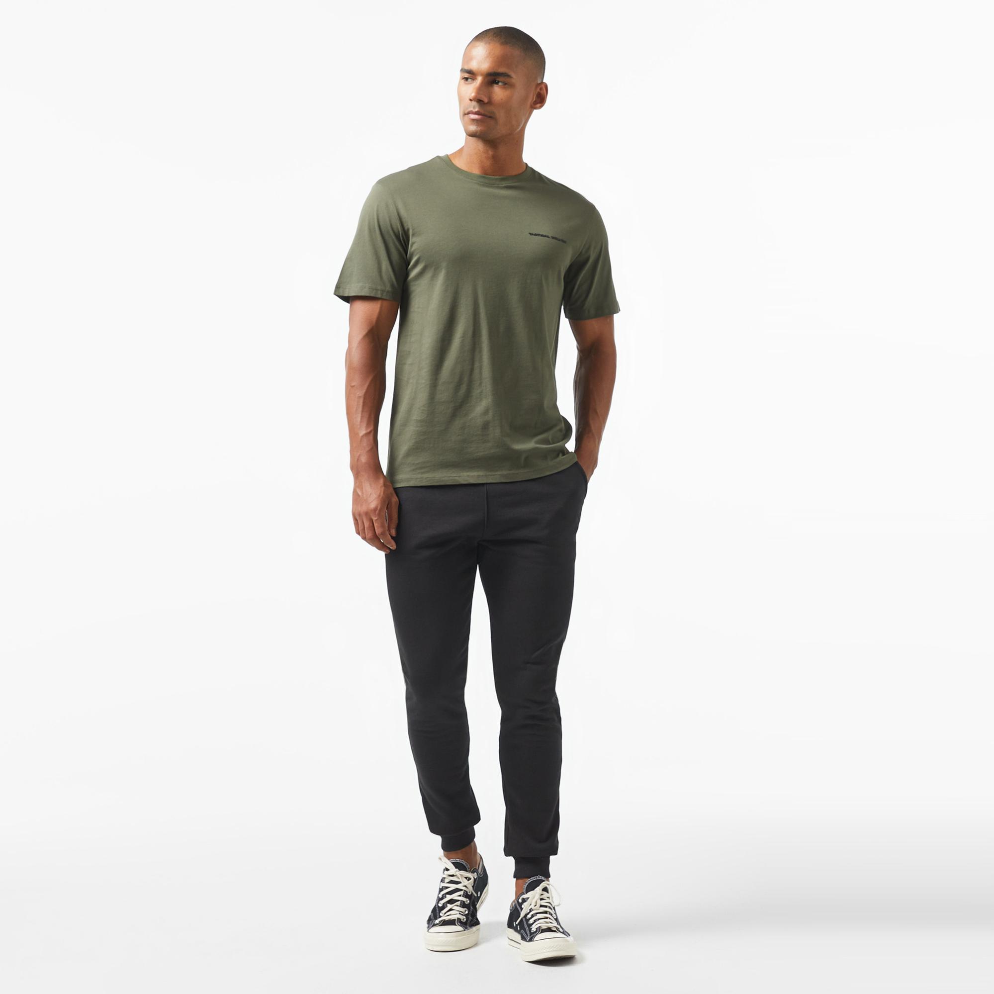 Tactical Wolves Classic Erkek Yeşil T-Shirt