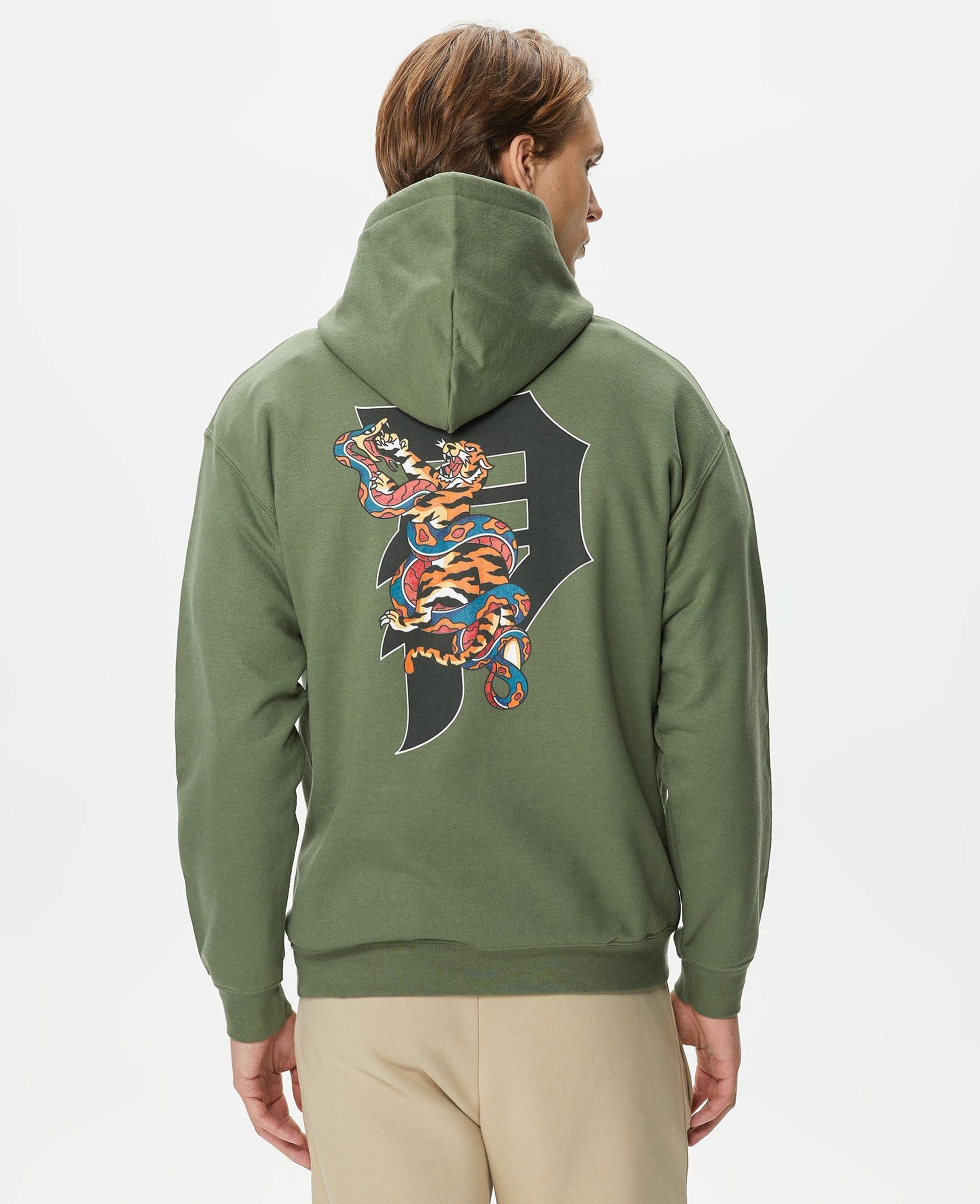 Primitive Tangle Erkek Yeşil Hoodie