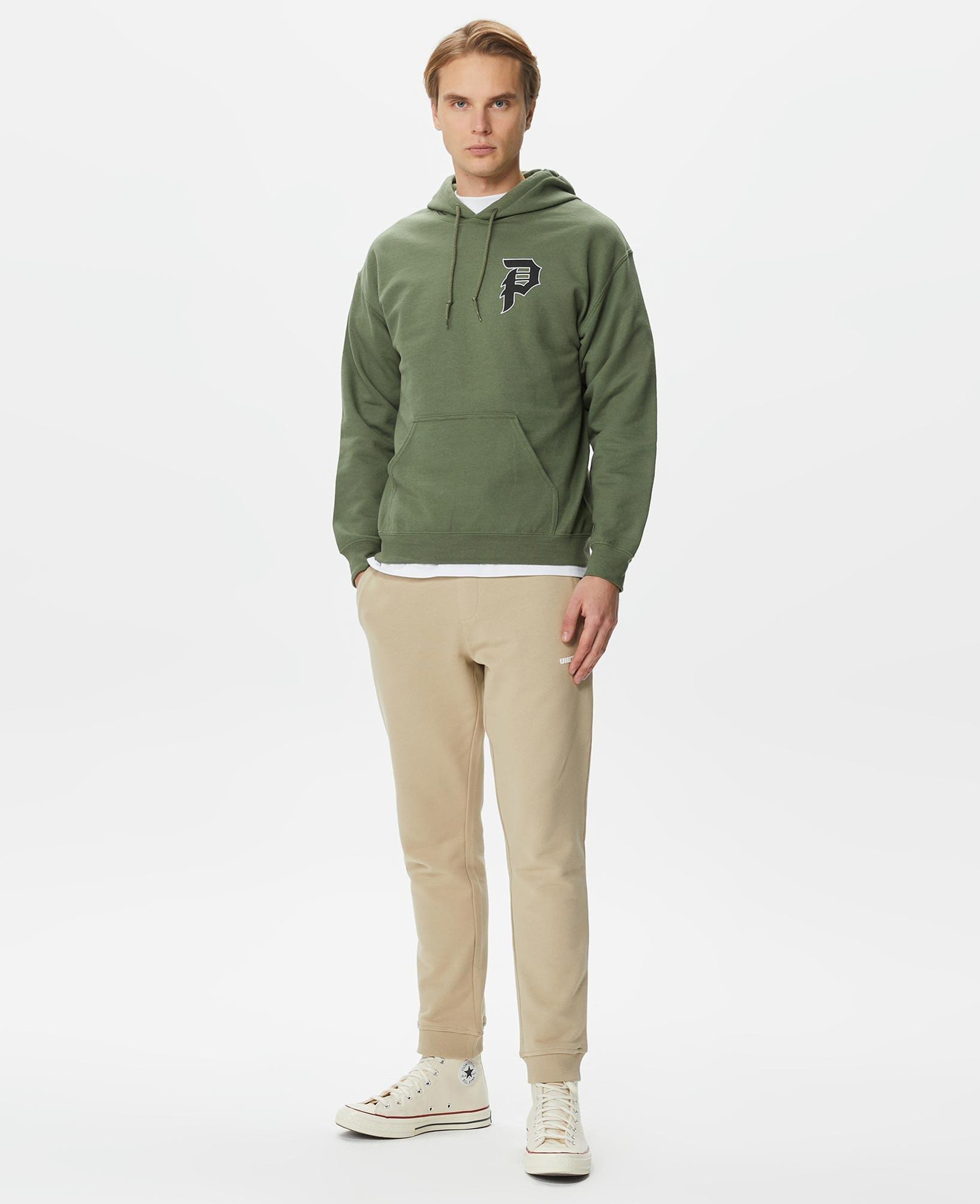 Primitive Tangle Erkek Yeşil Hoodie