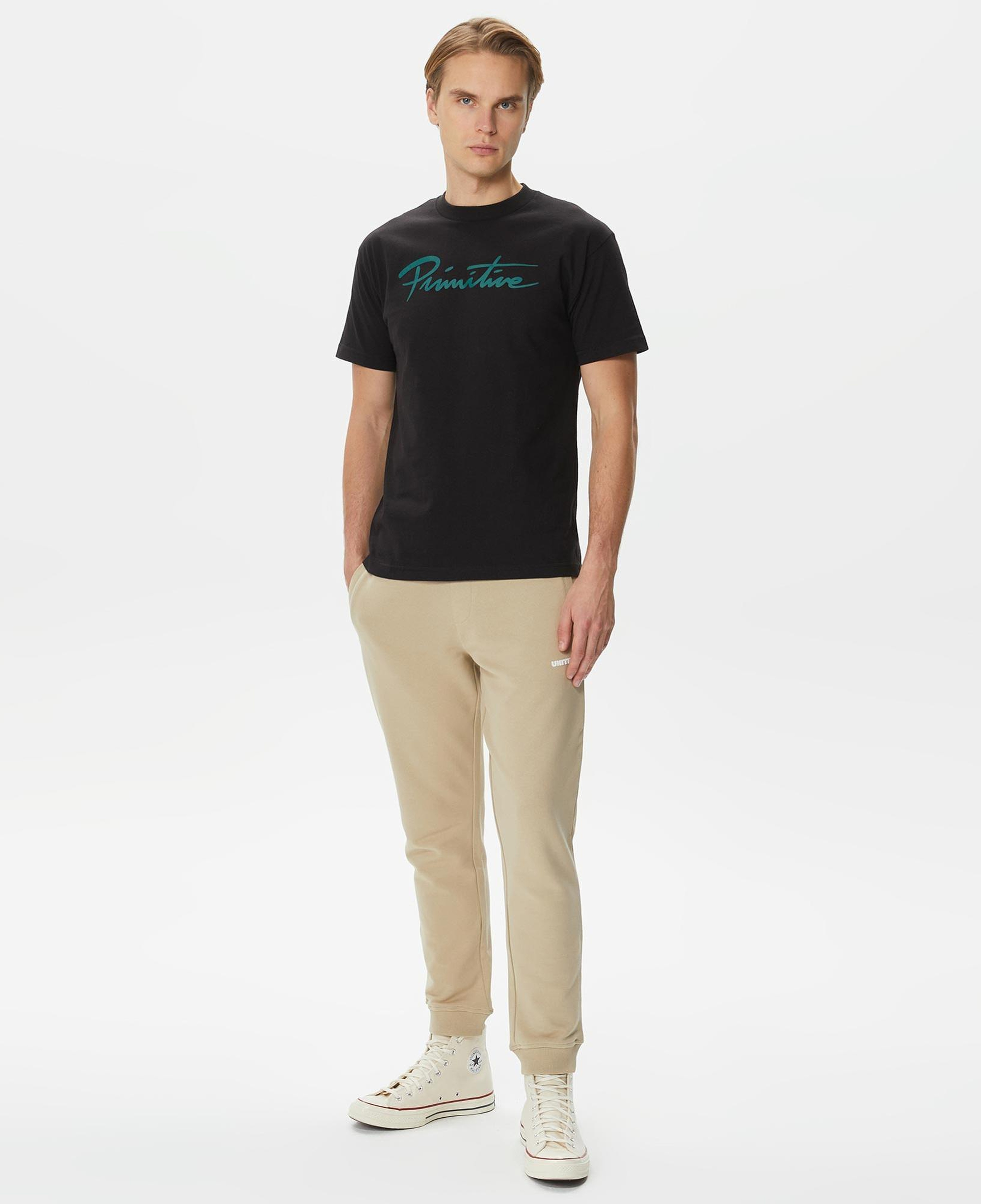 Primitive Nuevo Erkek Siyah T-Shirt