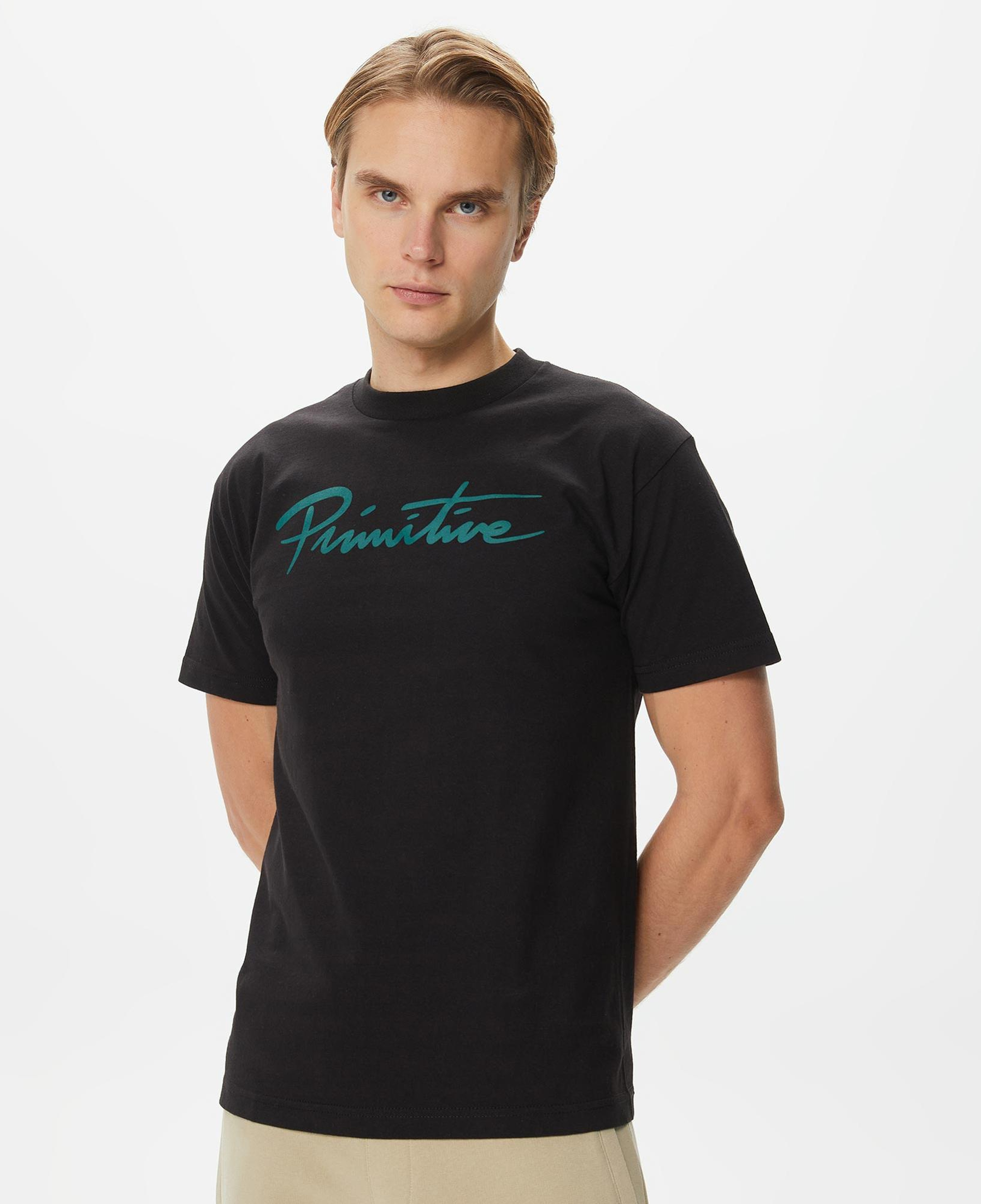 Primitive Nuevo Erkek Siyah T-Shirt