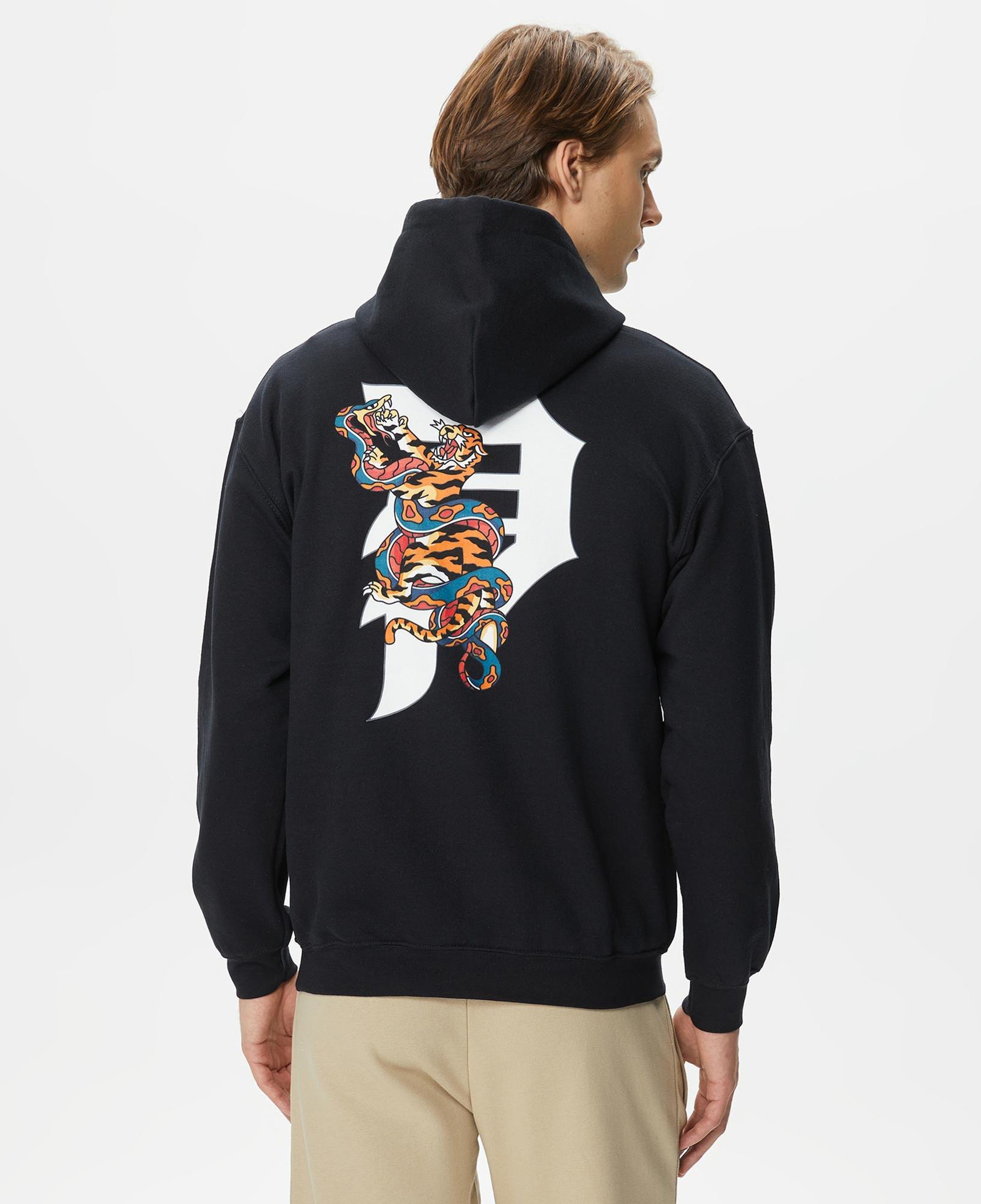 Primitive Tangle Erkek Siyah Hoodie