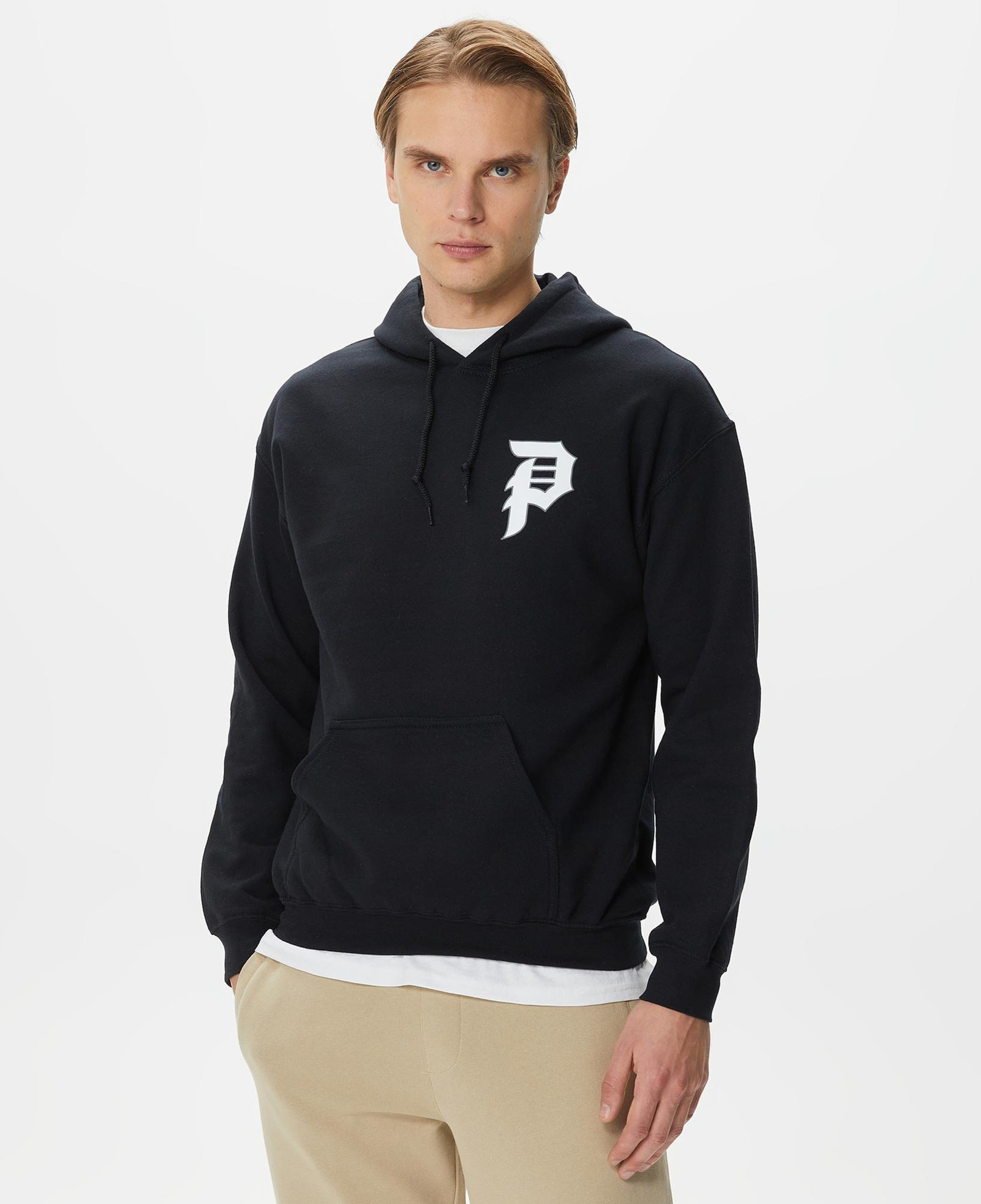 Primitive Tangle Erkek Siyah Hoodie