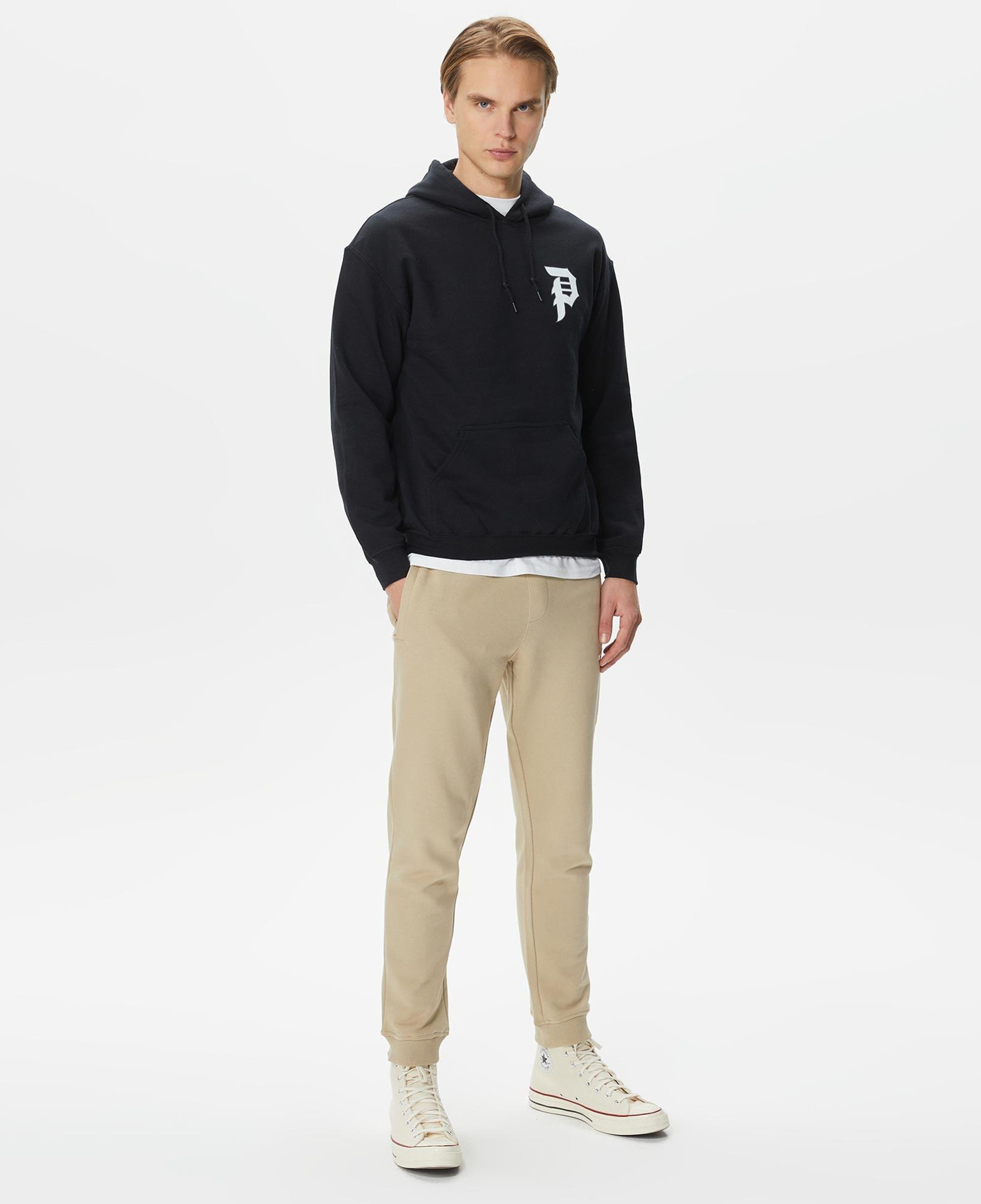 Primitive Tangle Erkek Siyah Hoodie