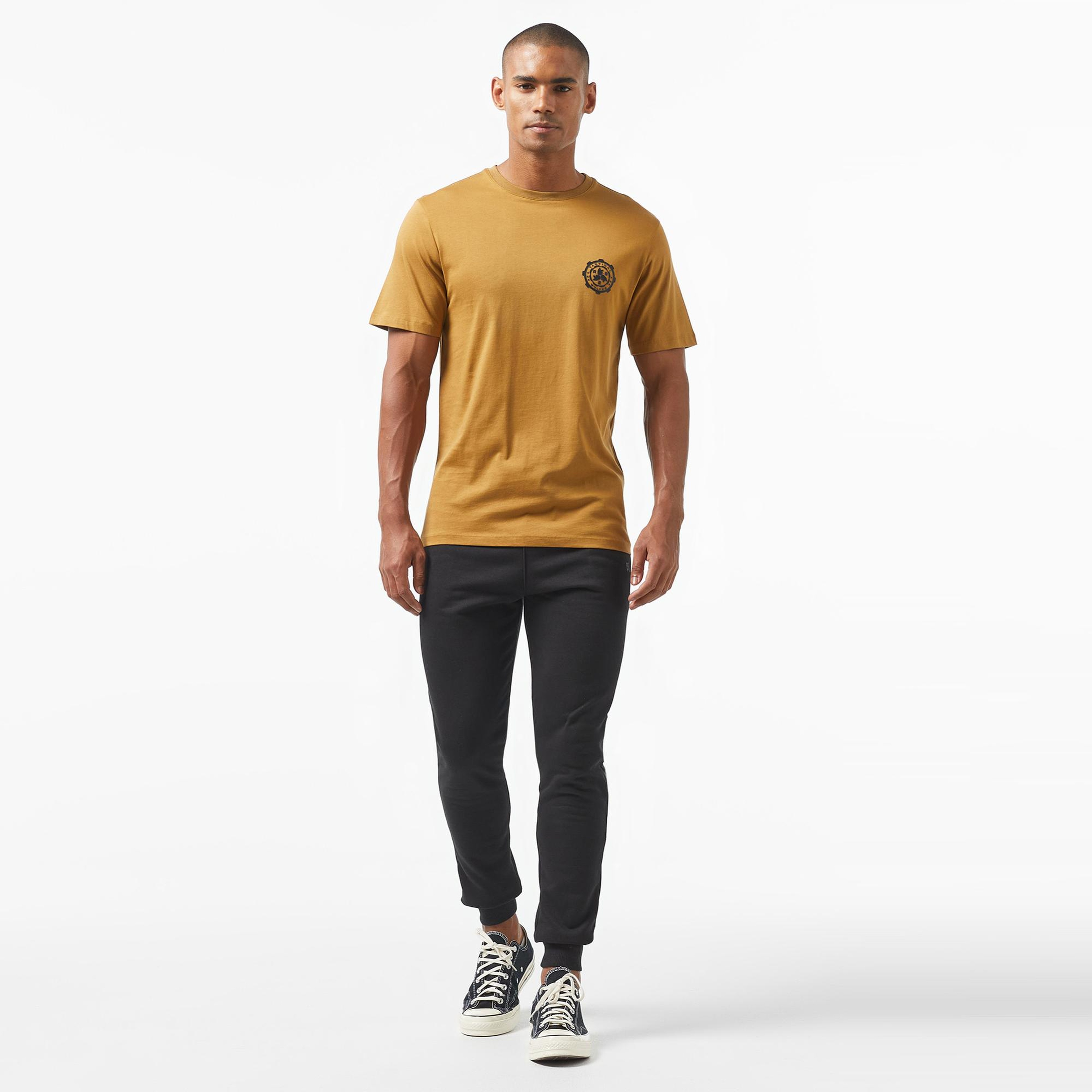 Tactical Wolves Classic Erkek Kahverengi T-Shirt