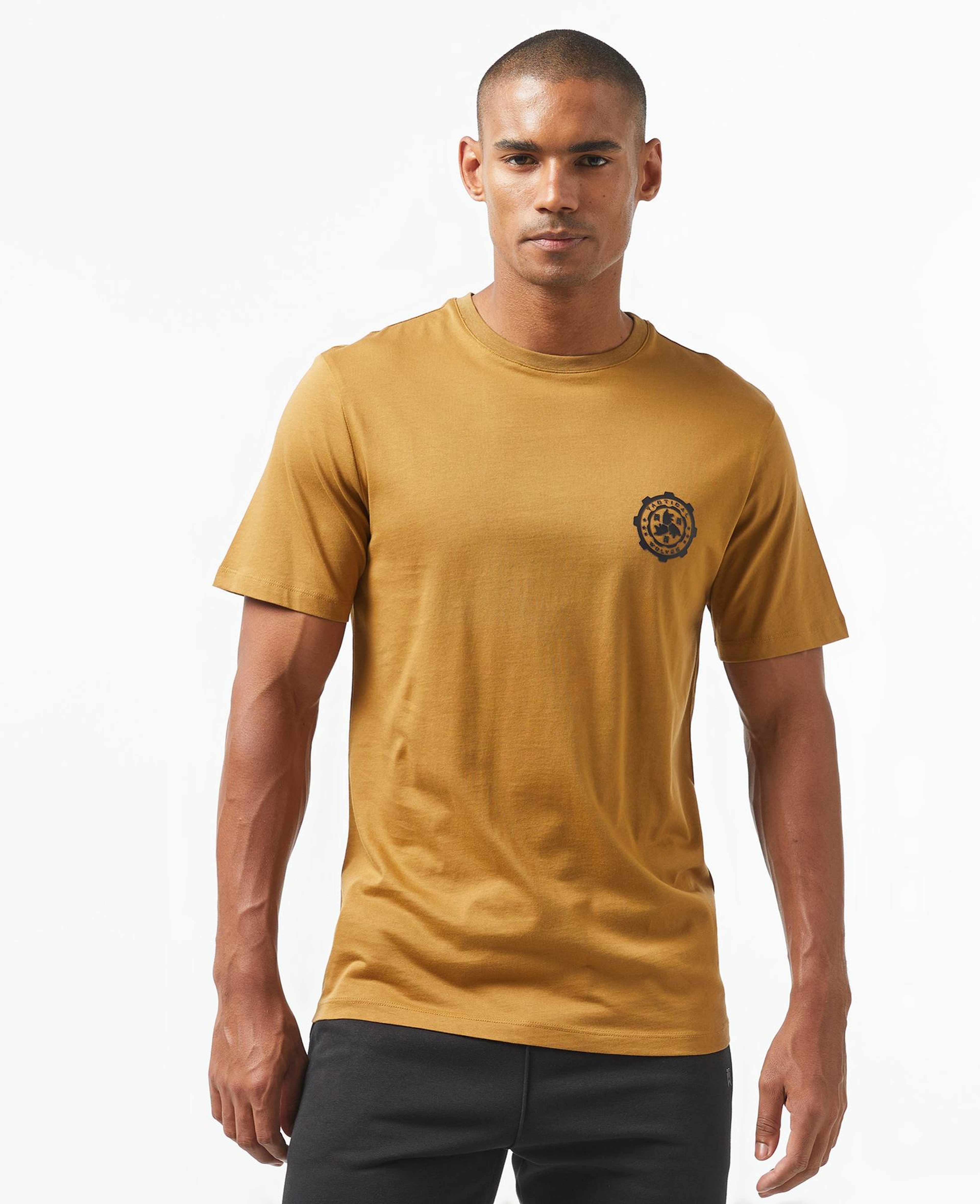 Tactical Wolves Classic Erkek Kahverengi T-Shirt
