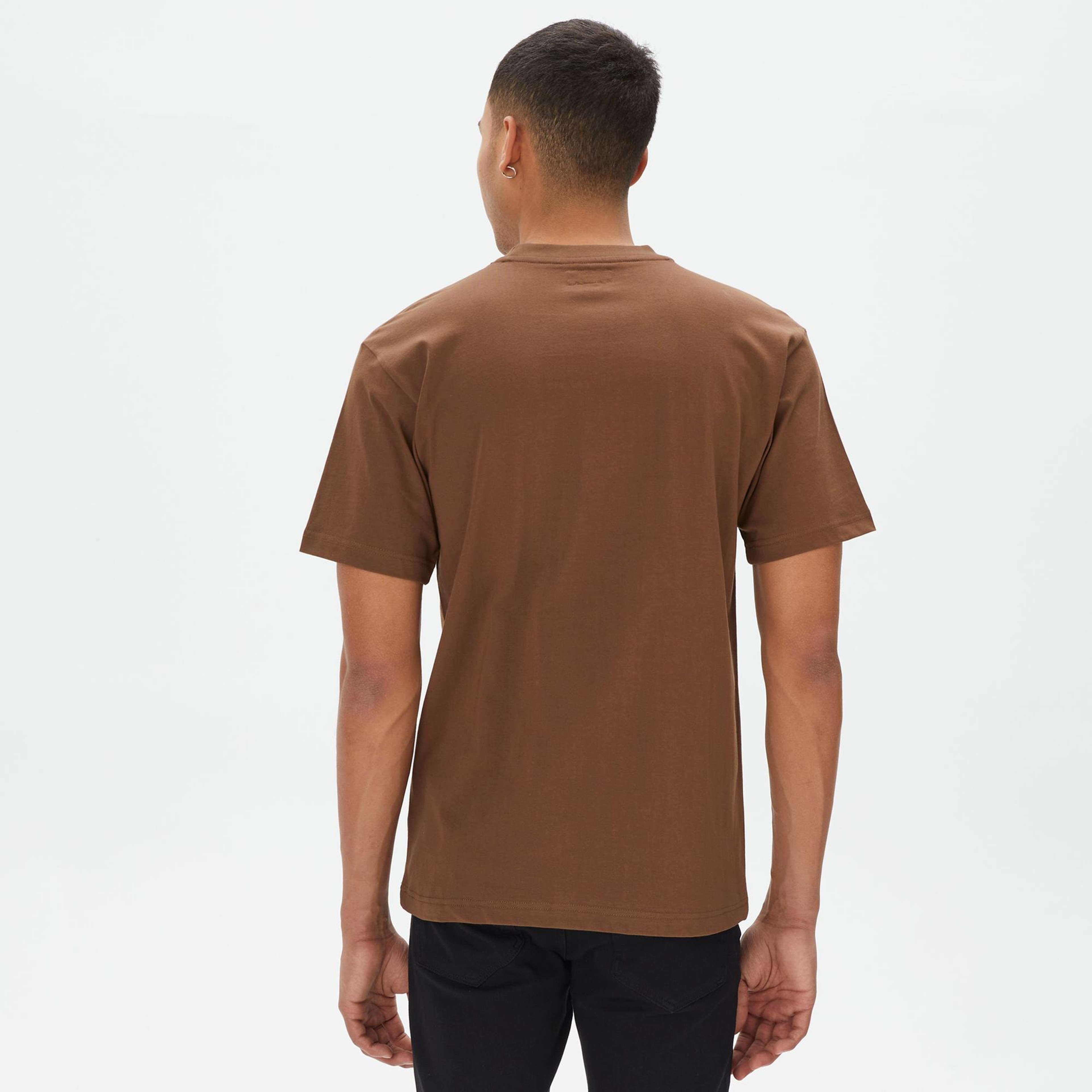 Market Super Market Erkek Kahverengi T-Shirt