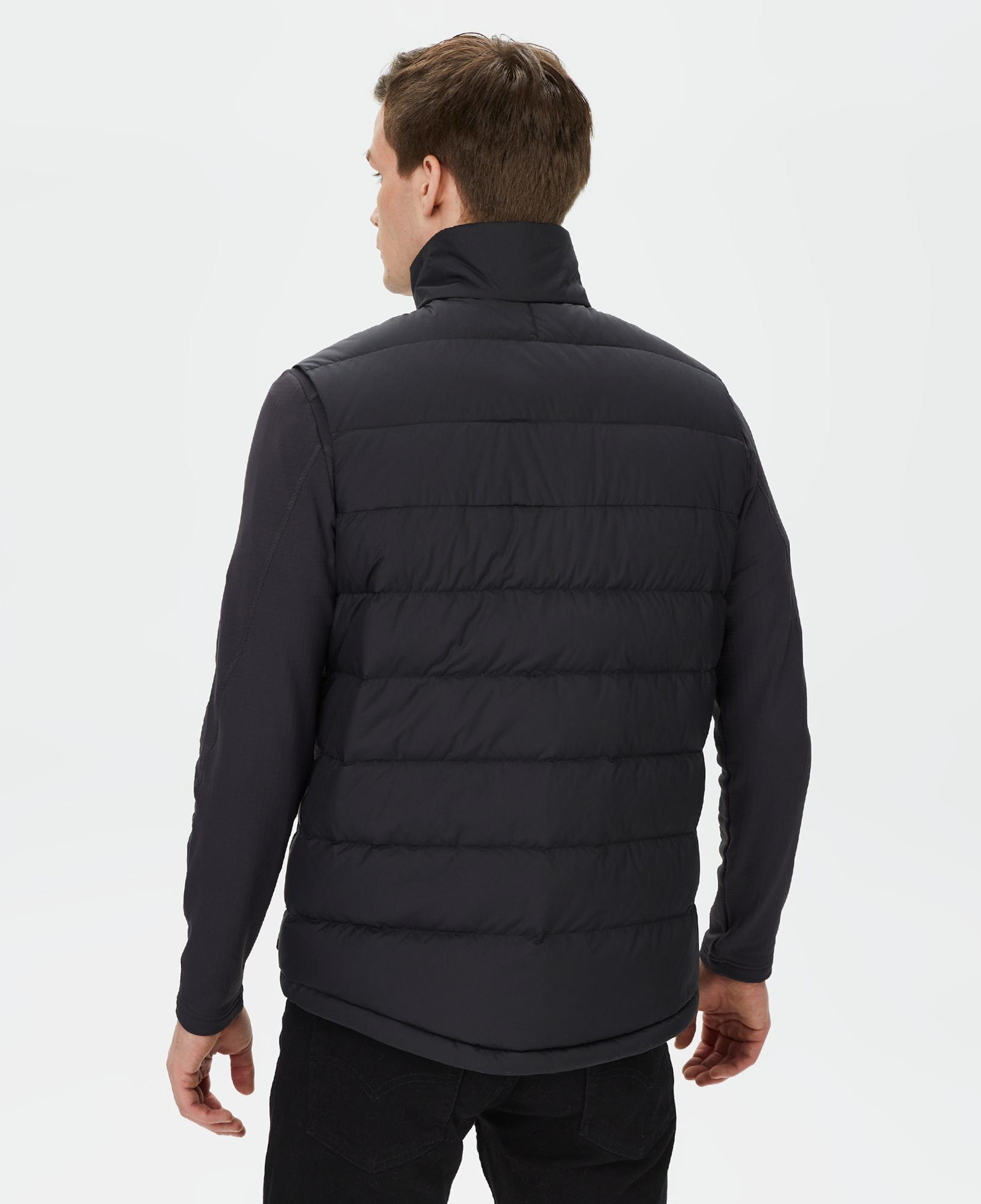 Jack Wolfskin Ather Down Vest Erkek Siyah Yelek