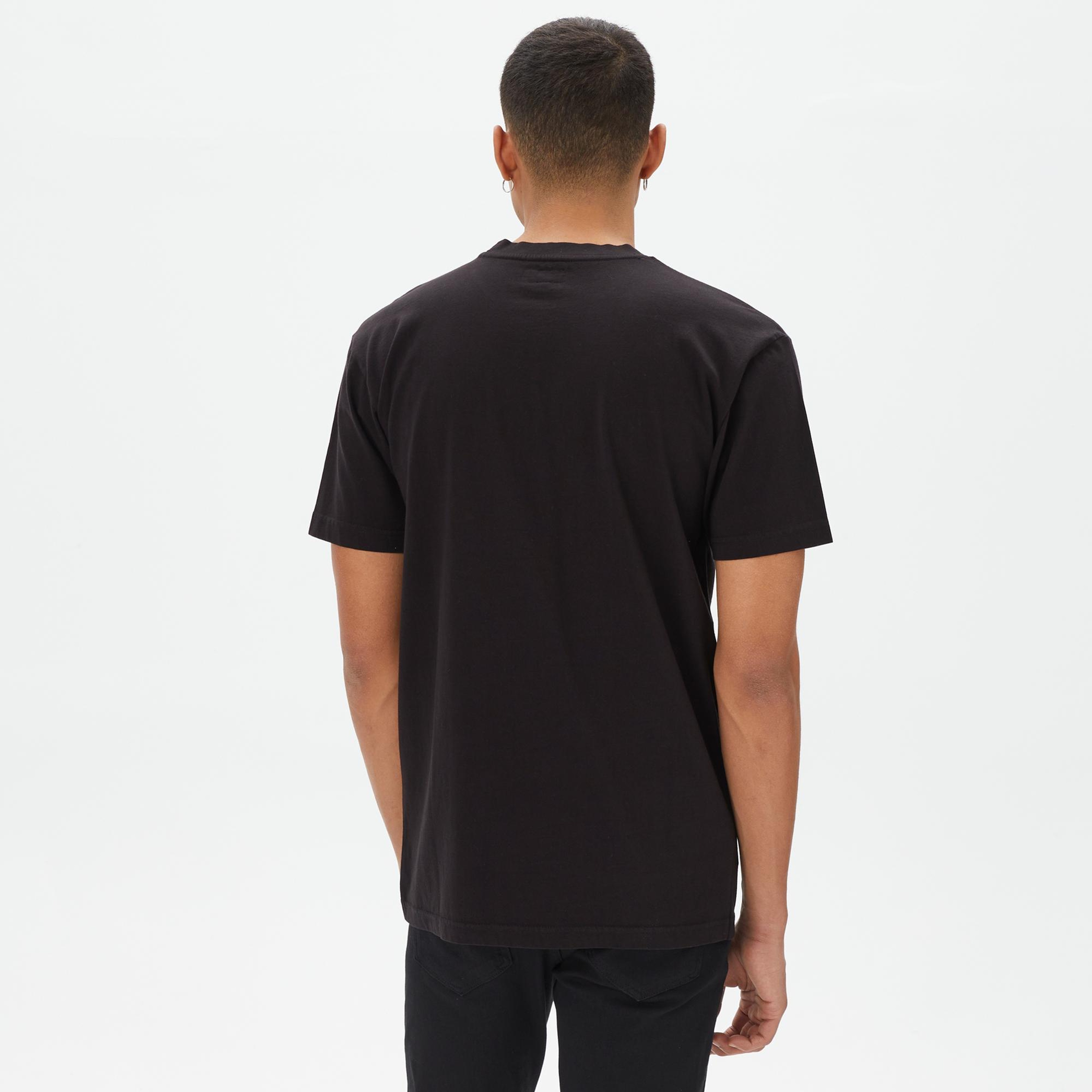 Market Super Market Erkek Siyah T-Shirt