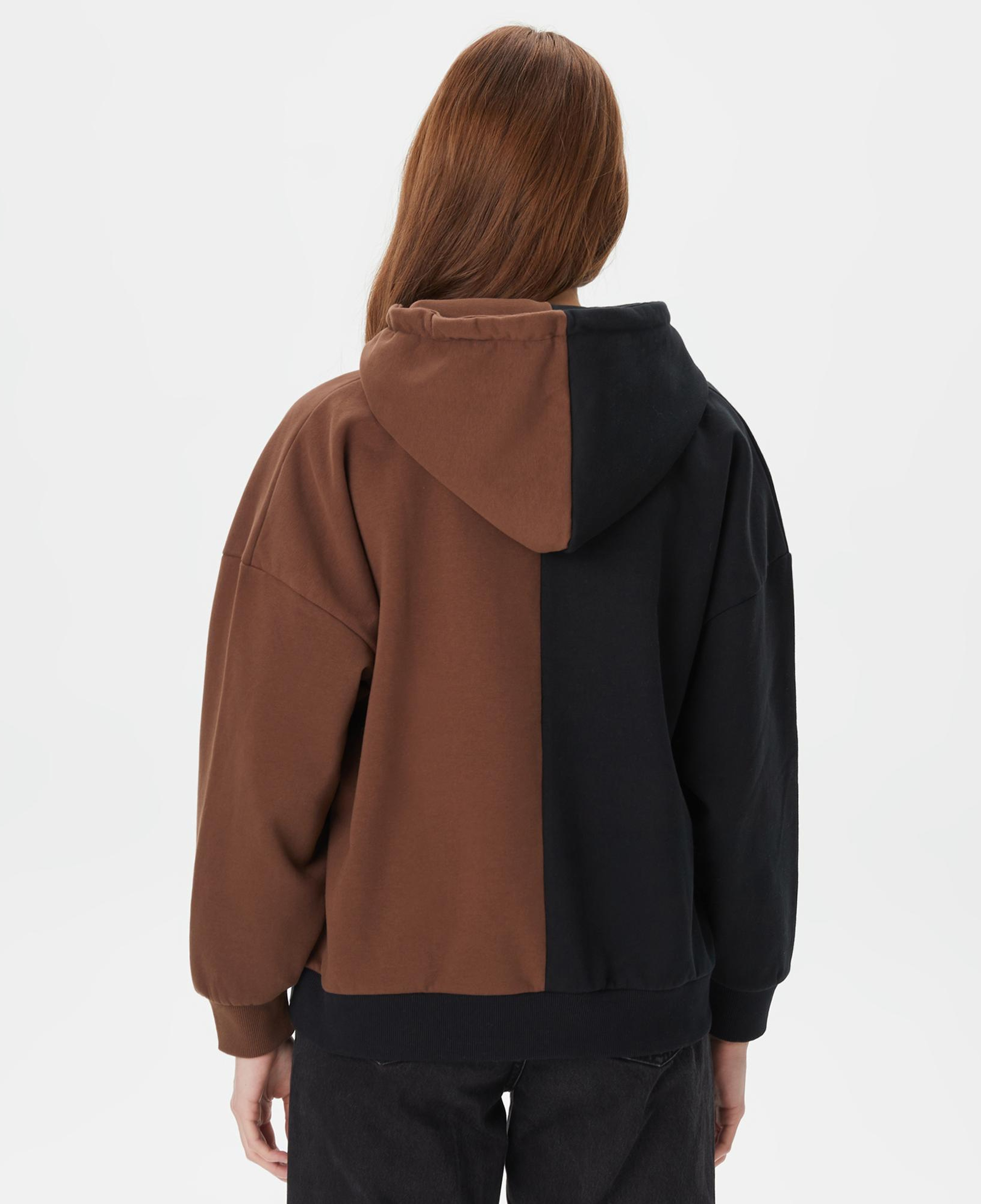 Karl Kani Small Signature Block OS Kadın Siyah Hoodie