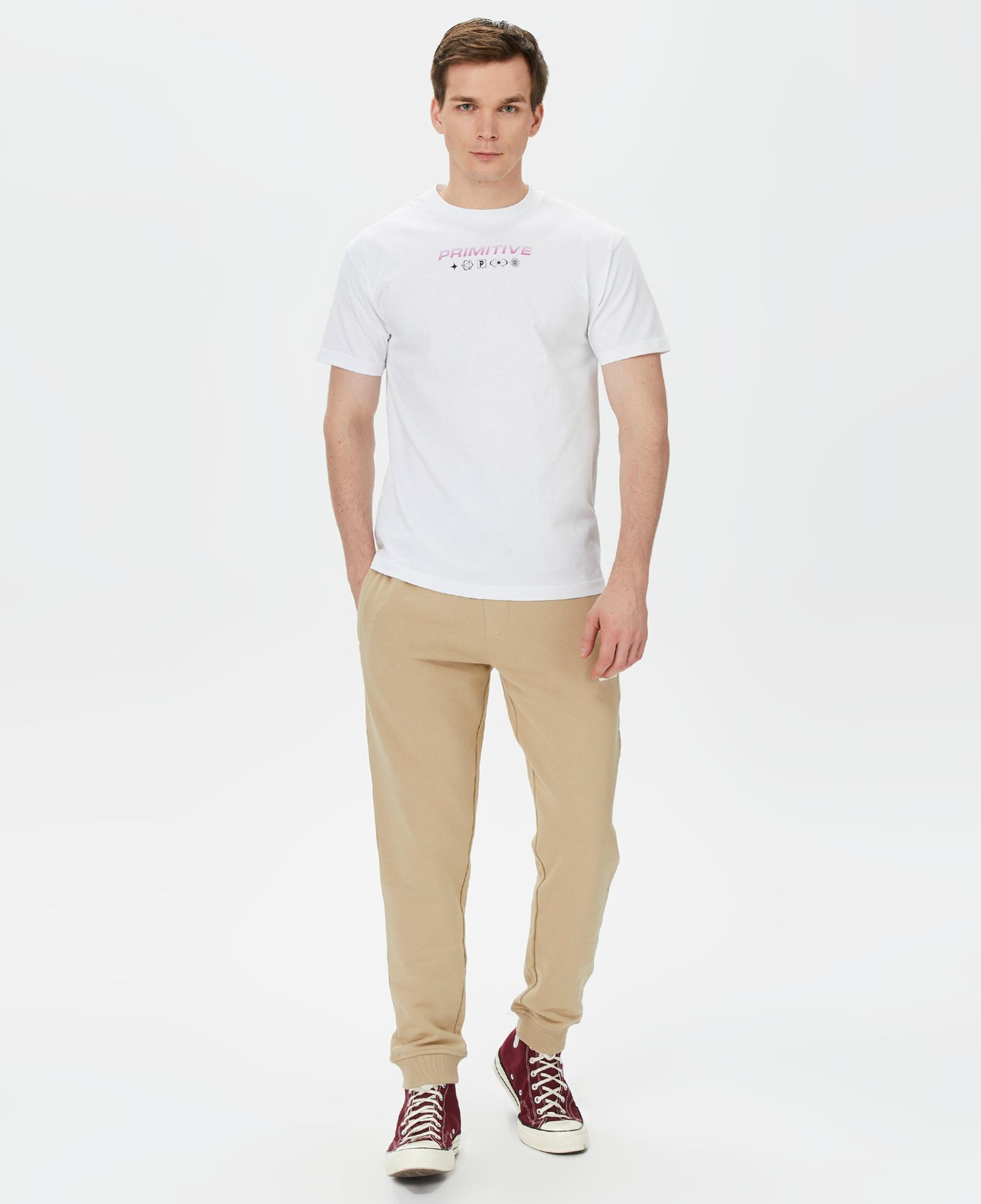 Primitive Zenith Erkek Beyaz T-Shirt