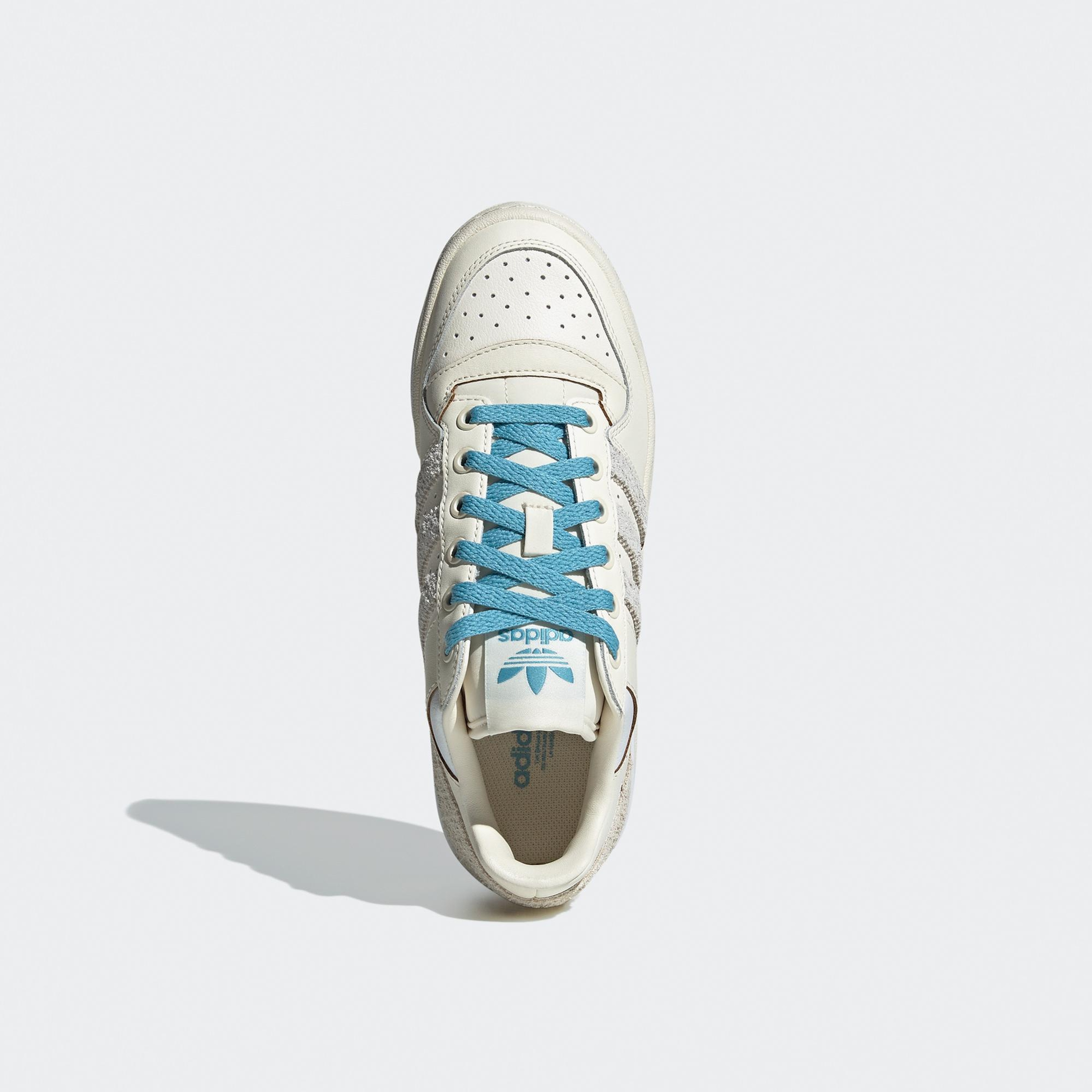 adidas Originals Forum Bold Stripes Kadın Krem Spor Ayakkabı