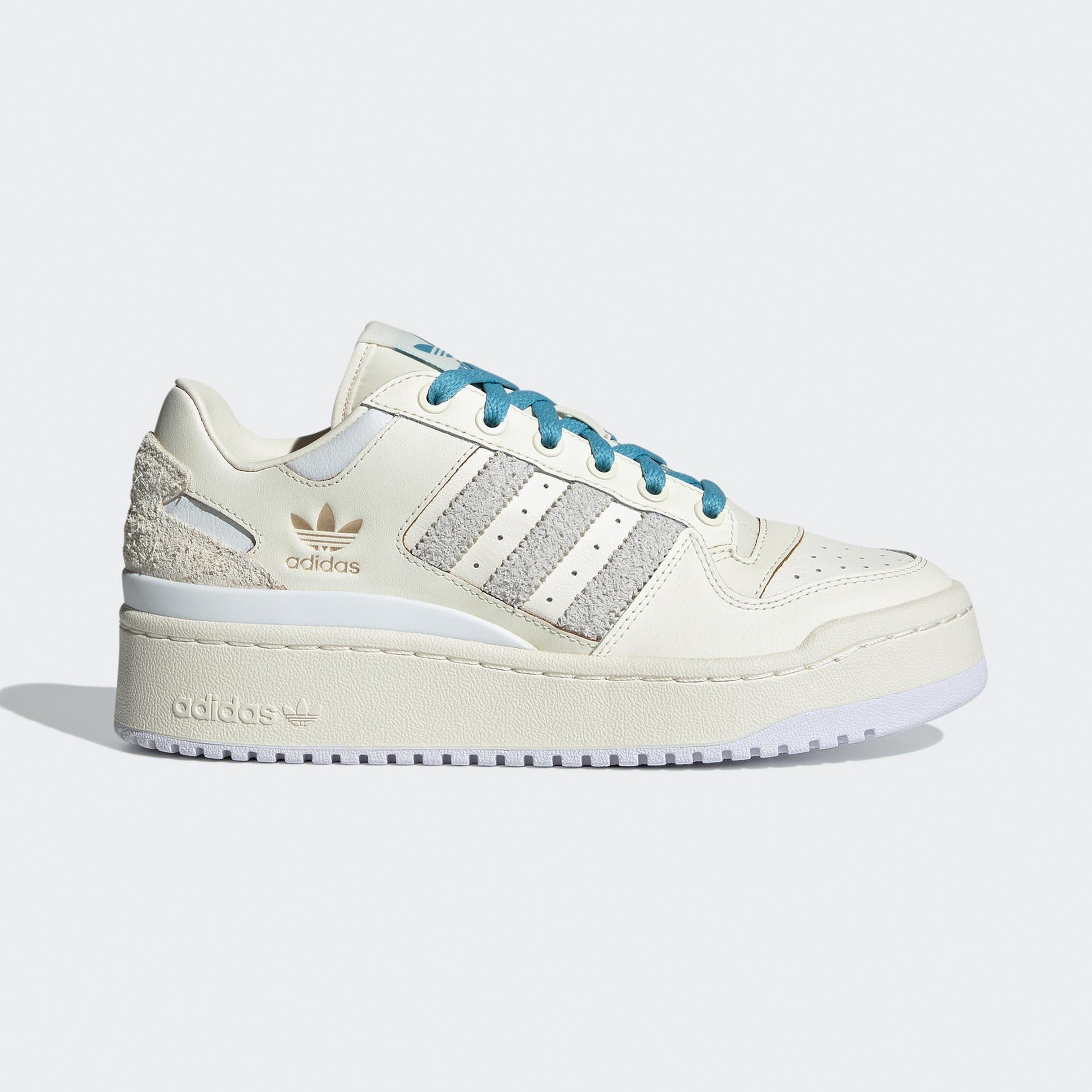 adidas Originals Forum Bold Stripes Kadın Krem Spor Ayakkabı
