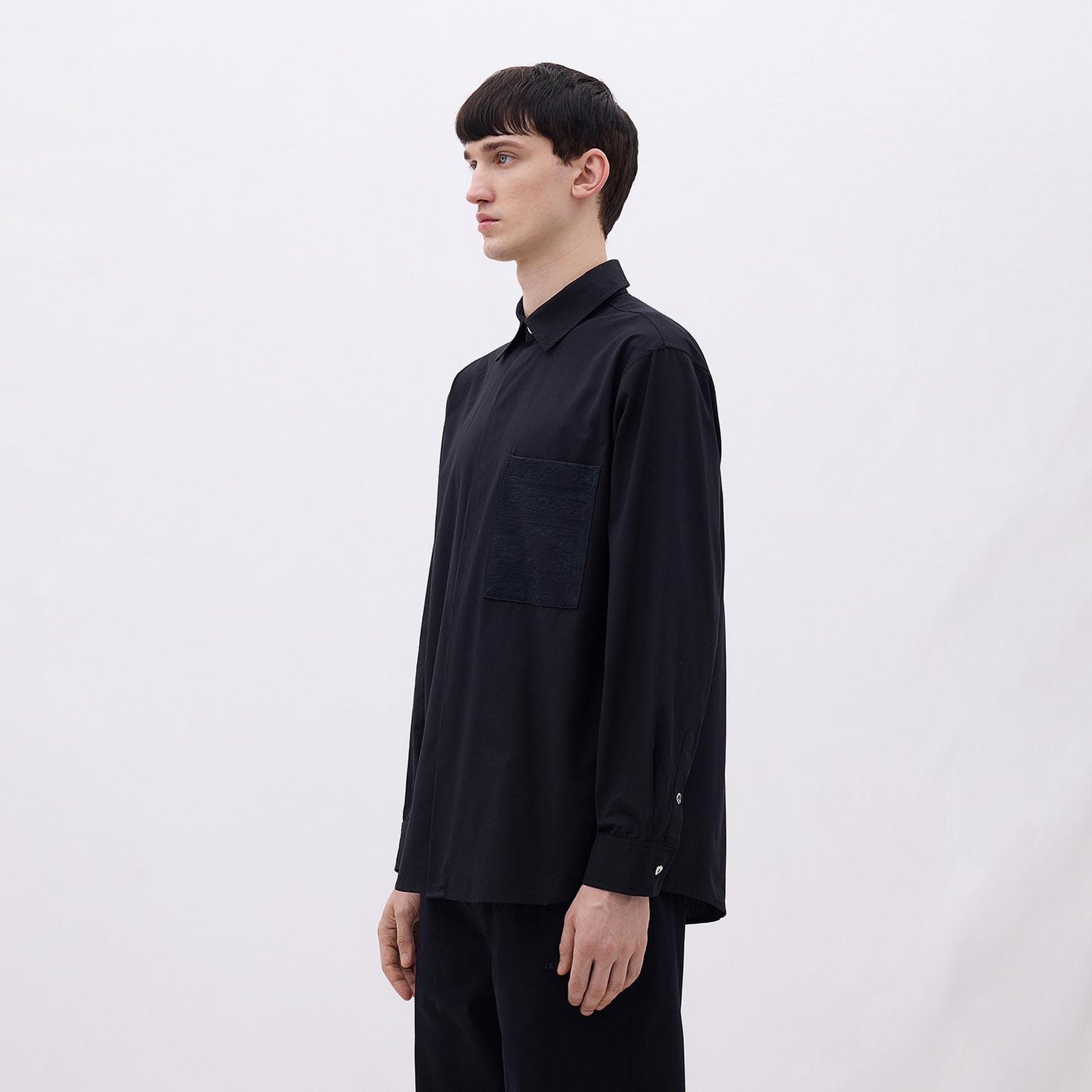 Les Benjamins Classics Erkek Siyah Gömlek