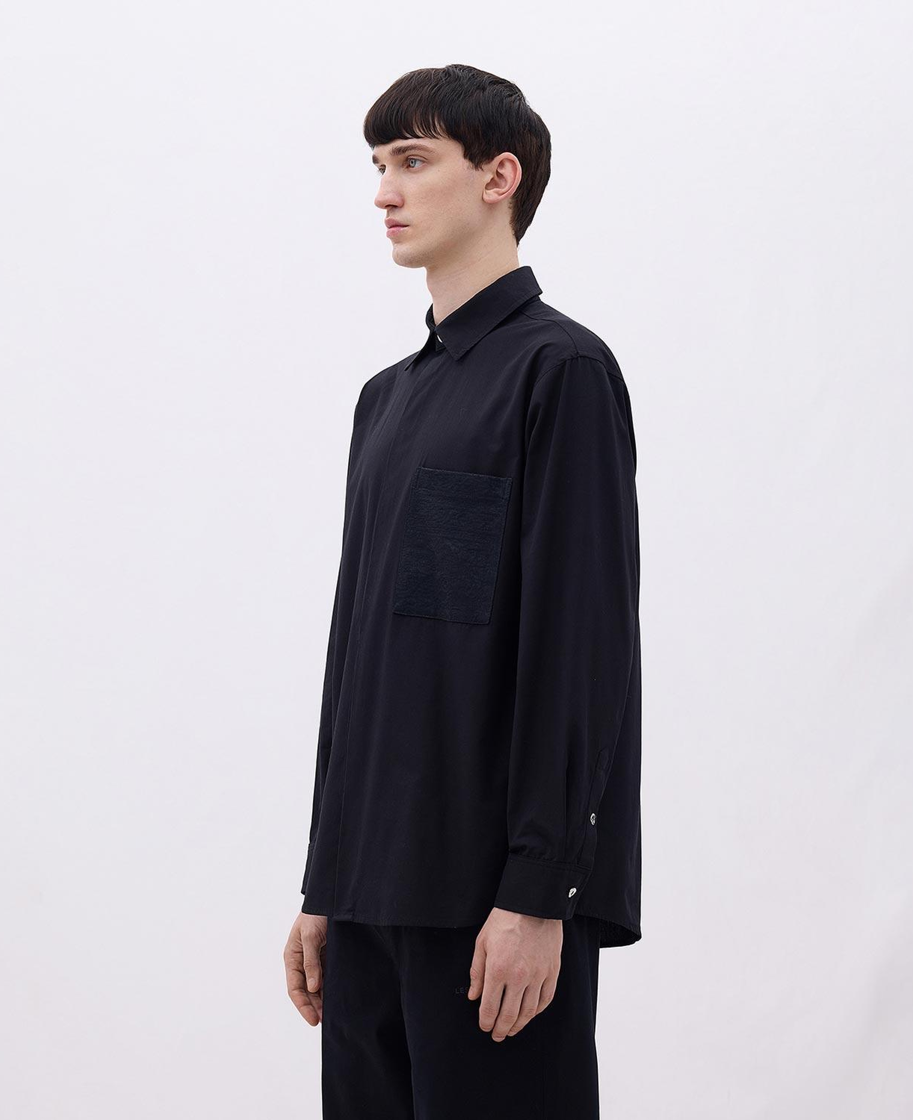 Les Benjamins Classics Erkek Siyah Gömlek