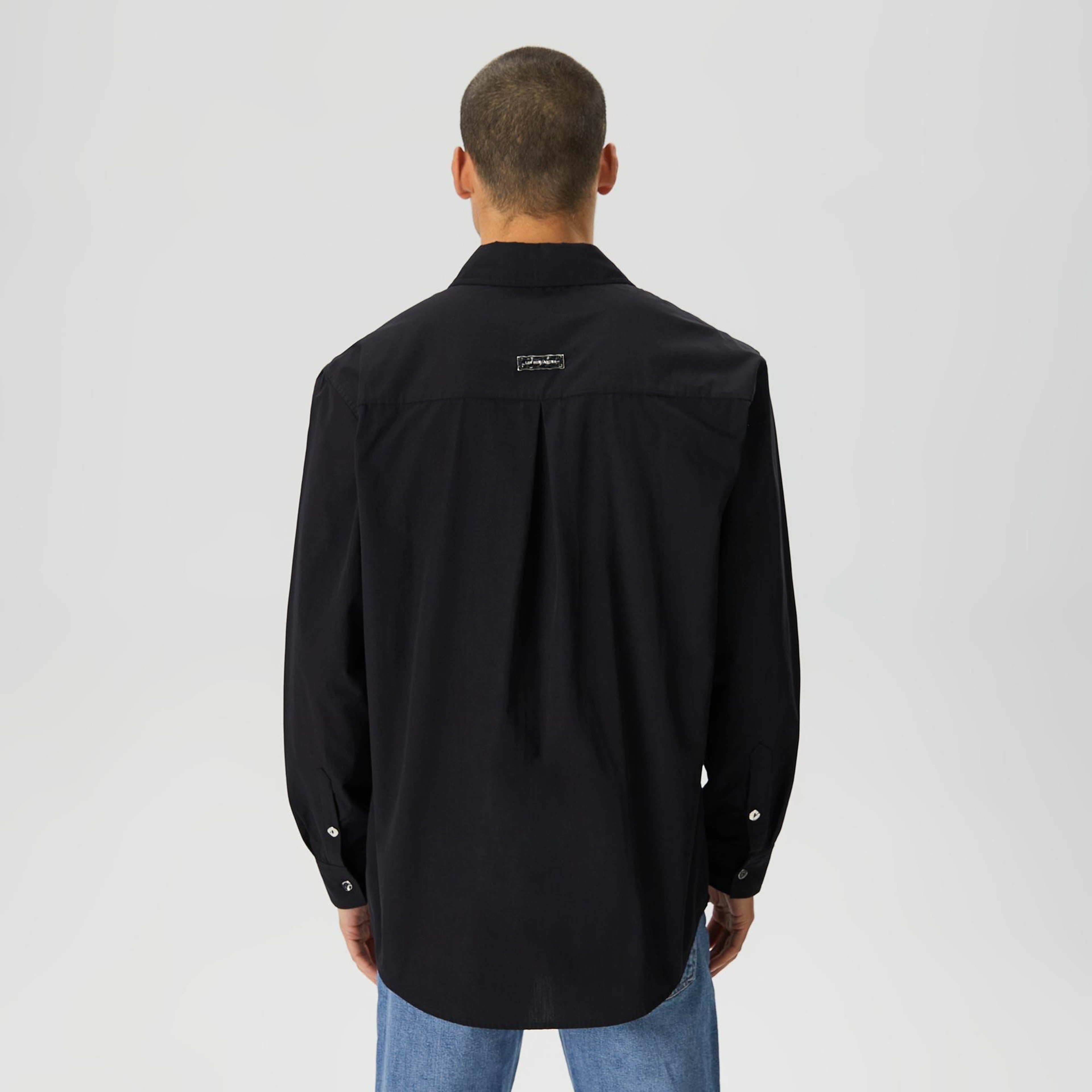 Les Benjamins Classics Erkek Siyah Gömlek
