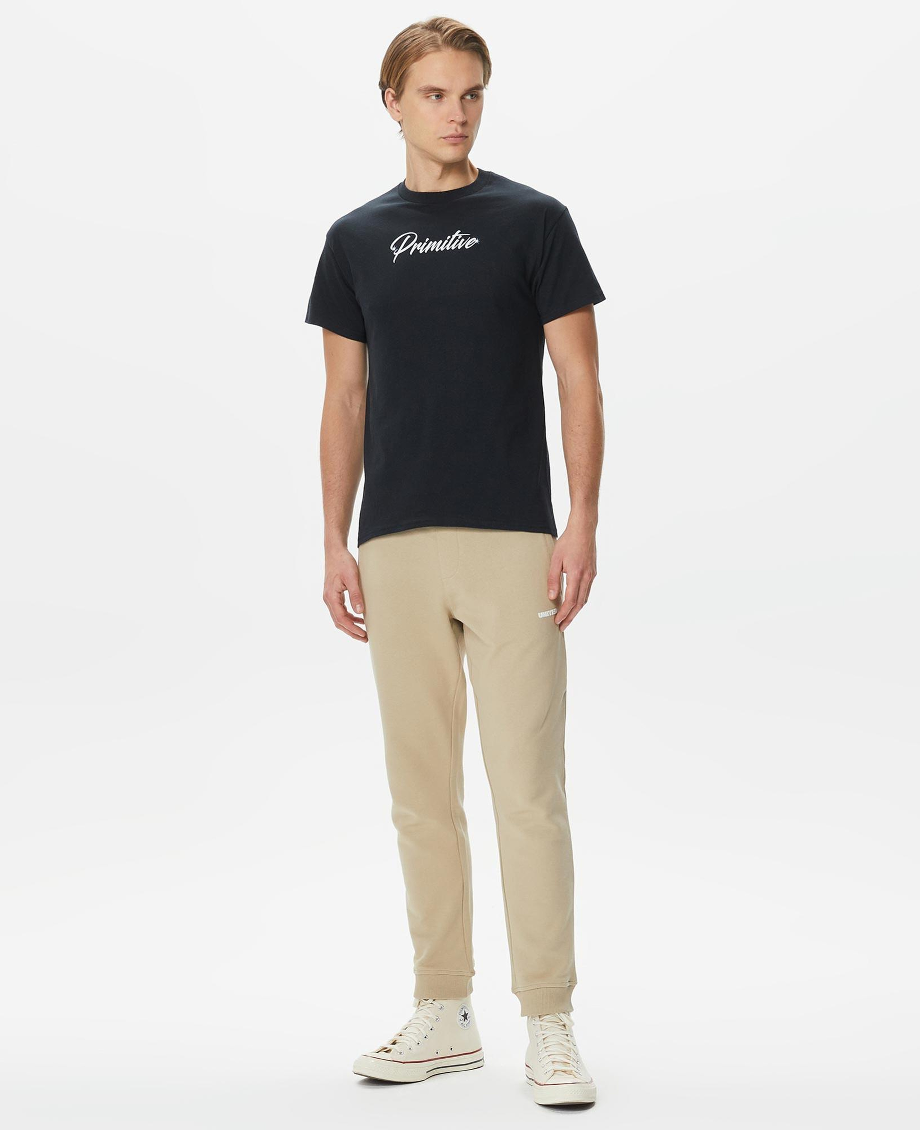 Primitive Shiver Erkek Siyah T-Shirt