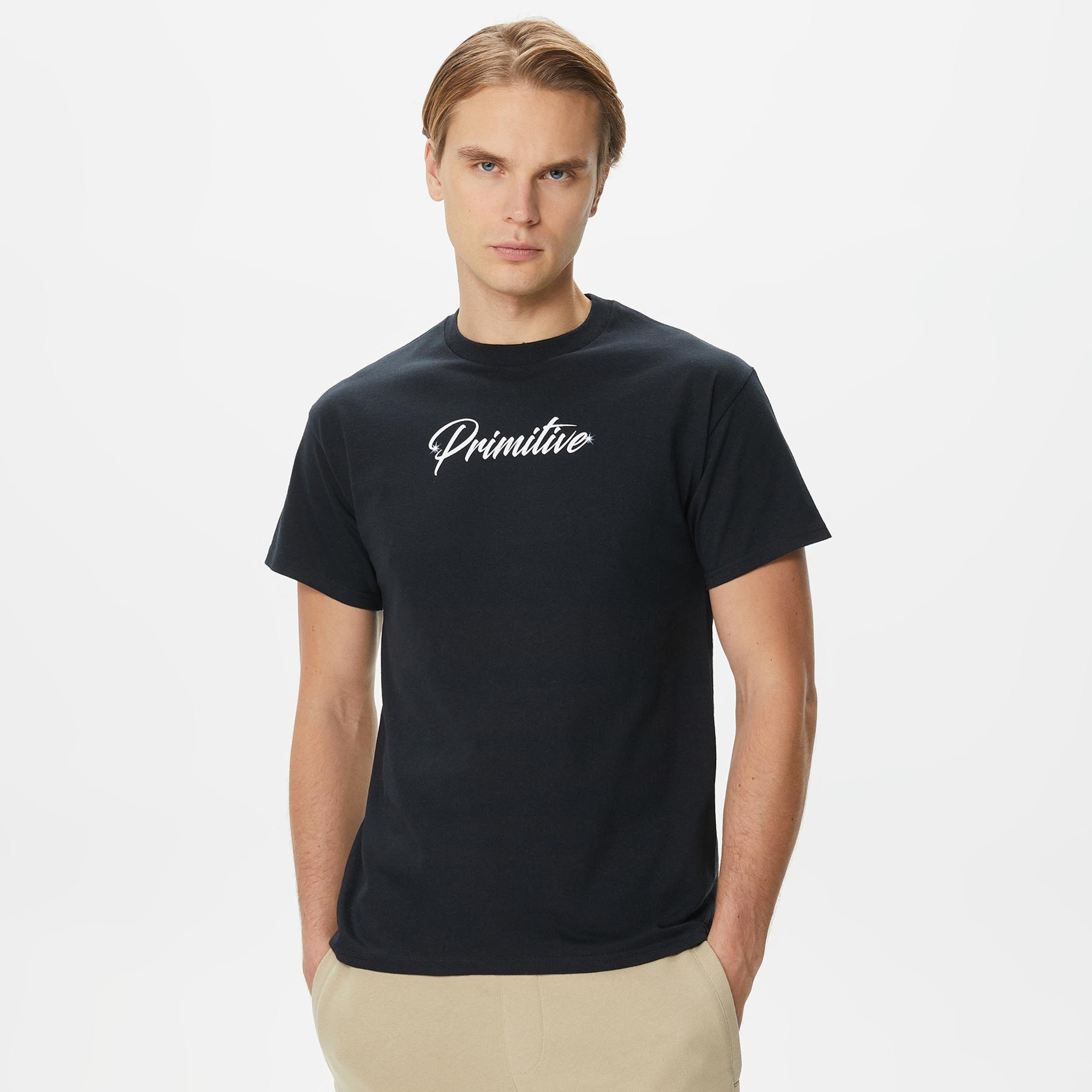 Primitive Shiver Erkek Siyah T-Shirt